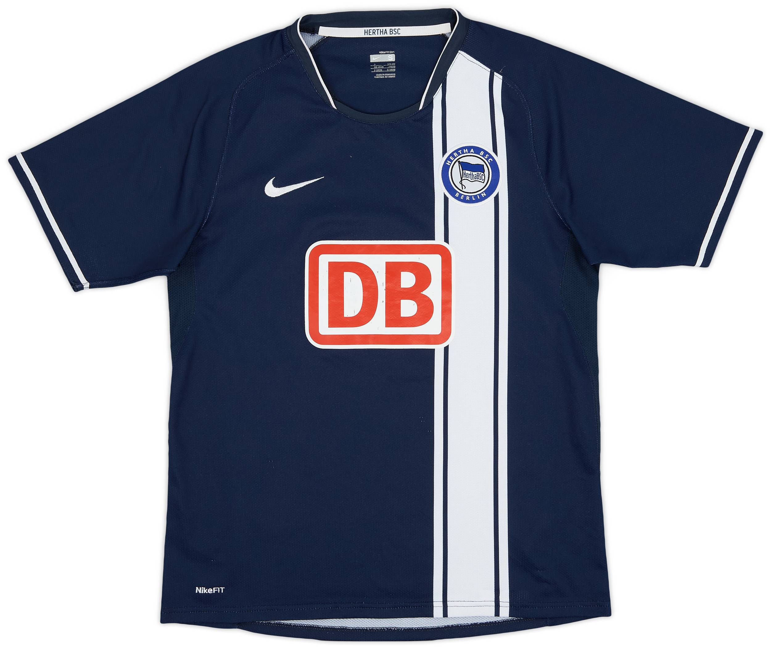 2007-08 Hertha Berlin Home Shirt - 7/10 - (S)