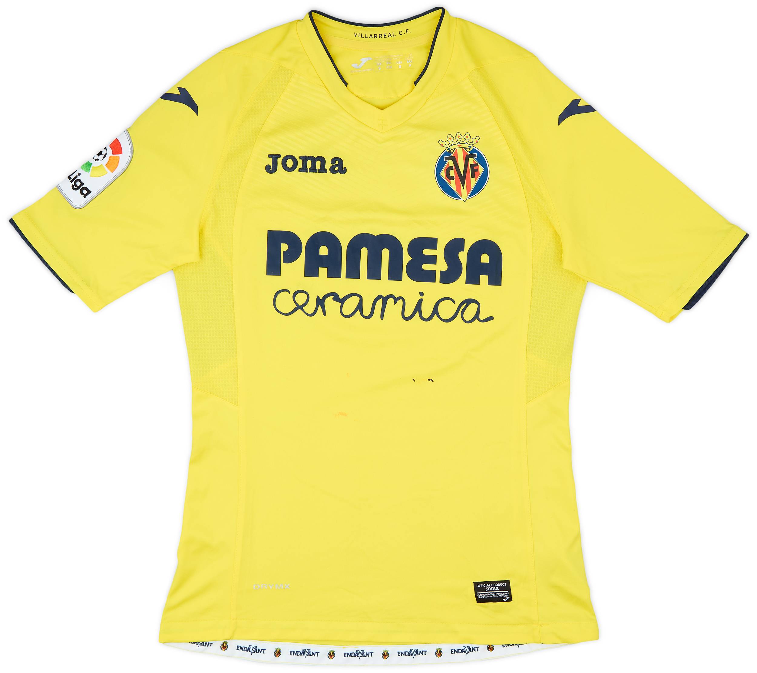2016-17 Villarreal Home Shirt - 6/10 - (S)