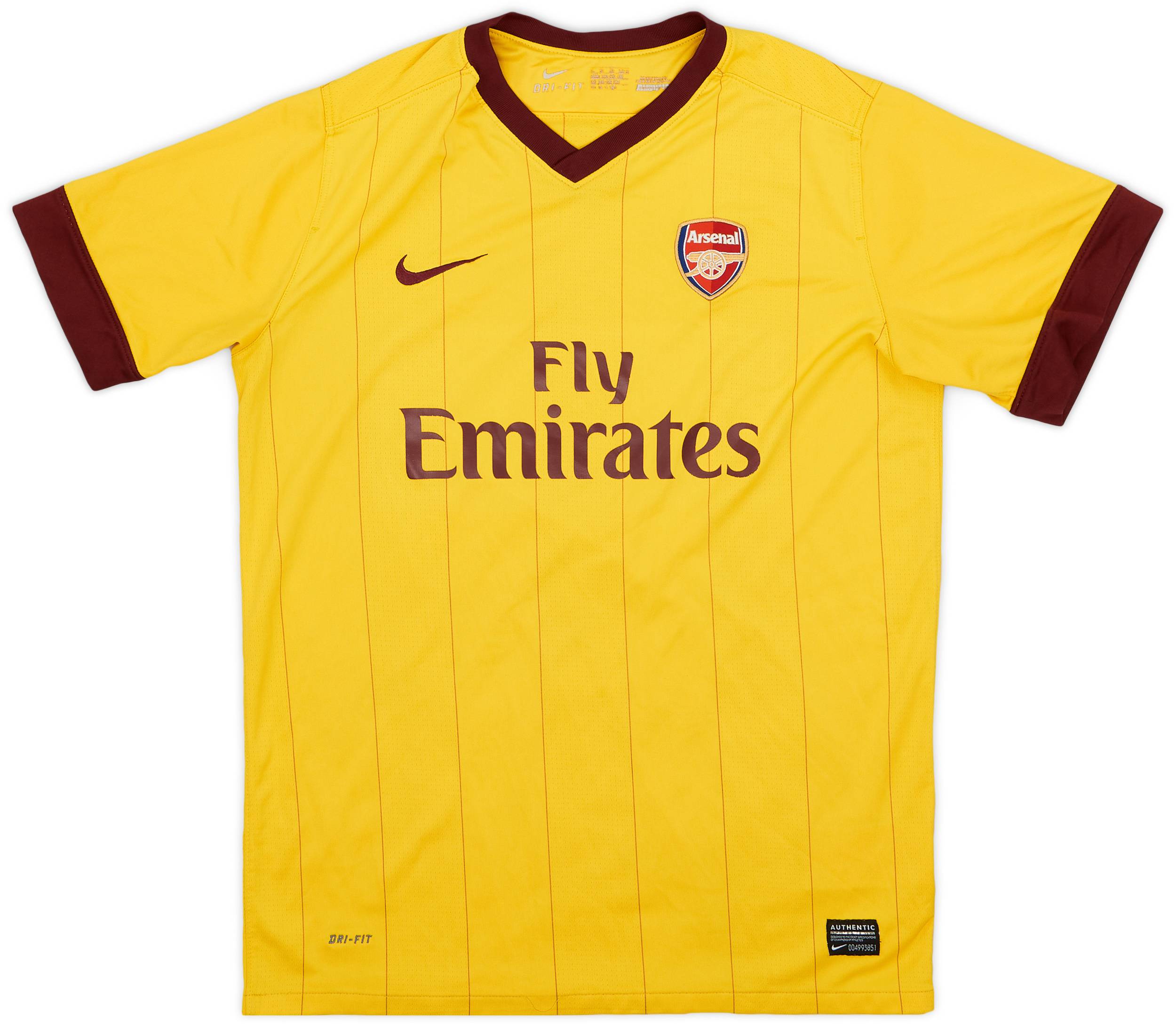 2010-13 Arsenal Away Shirt - 8/10 - (XL.Boys)