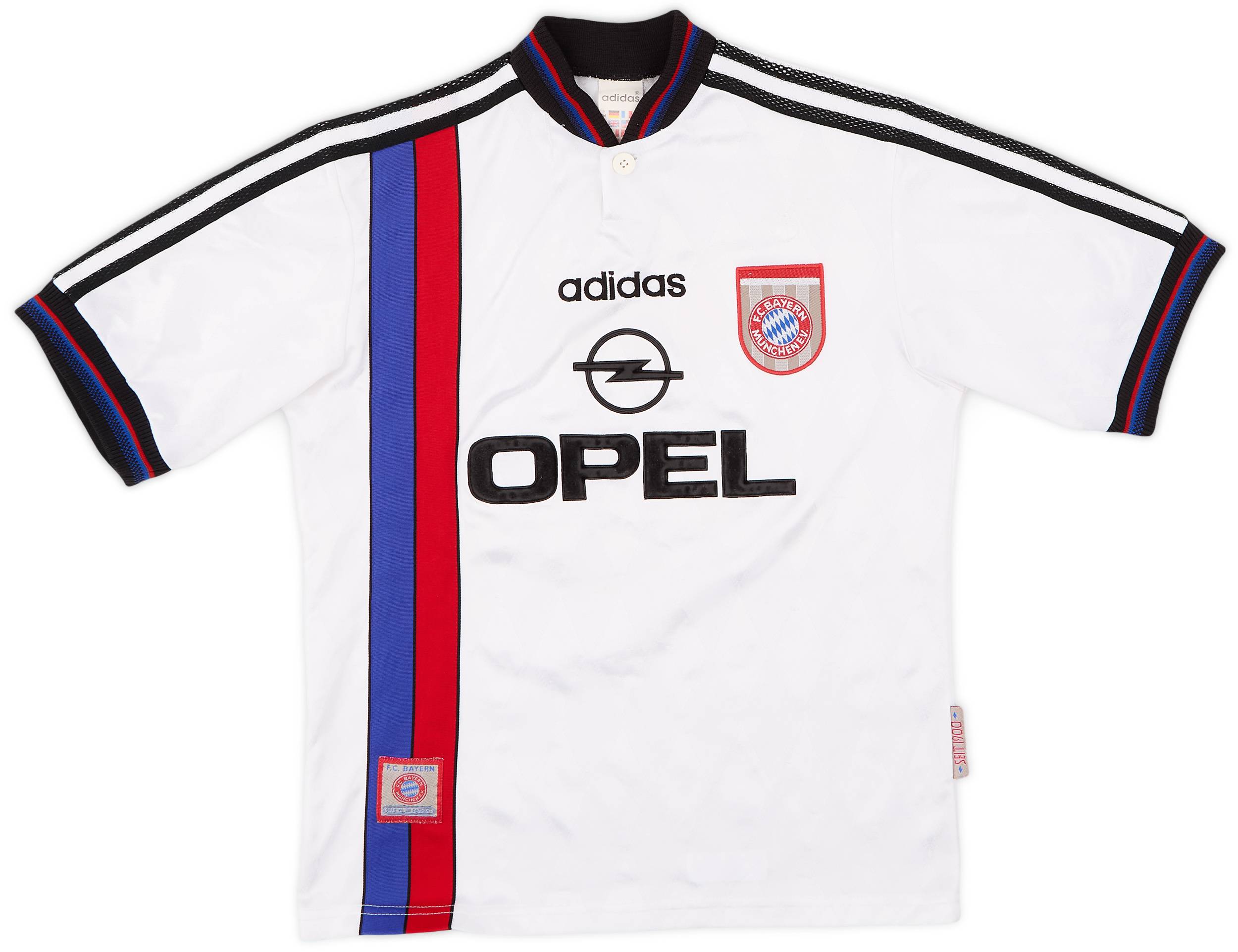 1996-98 Bayern Munich Away Shirt - 8/10 - (Y)