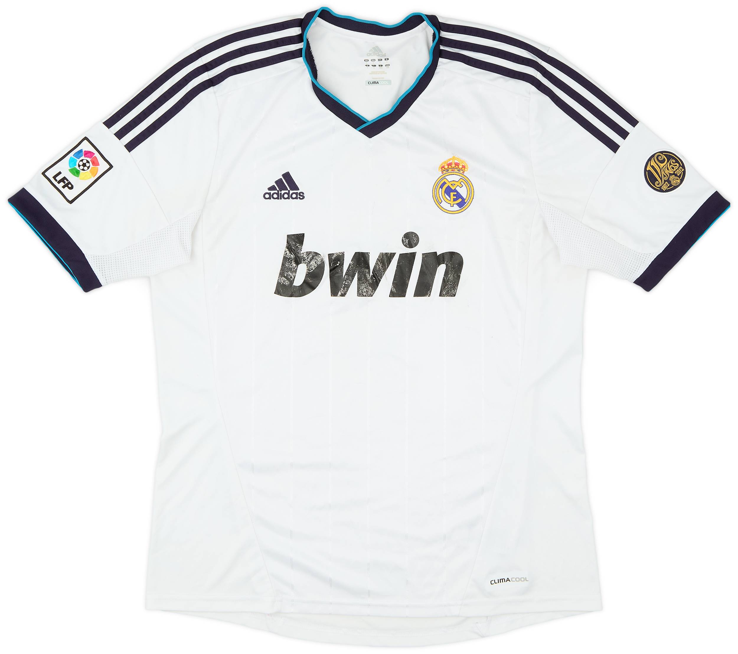 2012-13 Real Madrid Home Shirt - 4/10 - (L)
