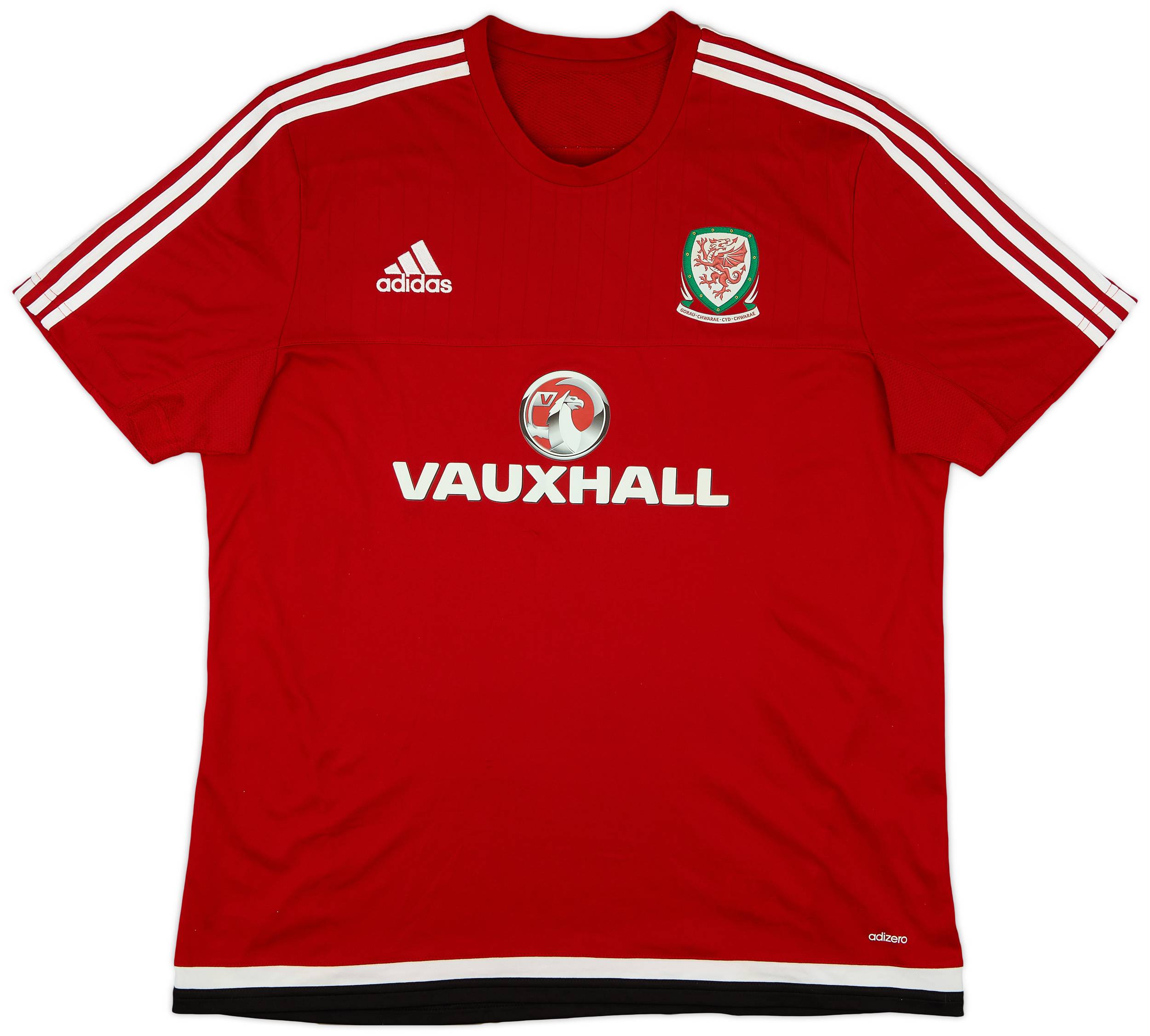 2016-17 Wales adizero Training Shirt - 9/10 - (XL)