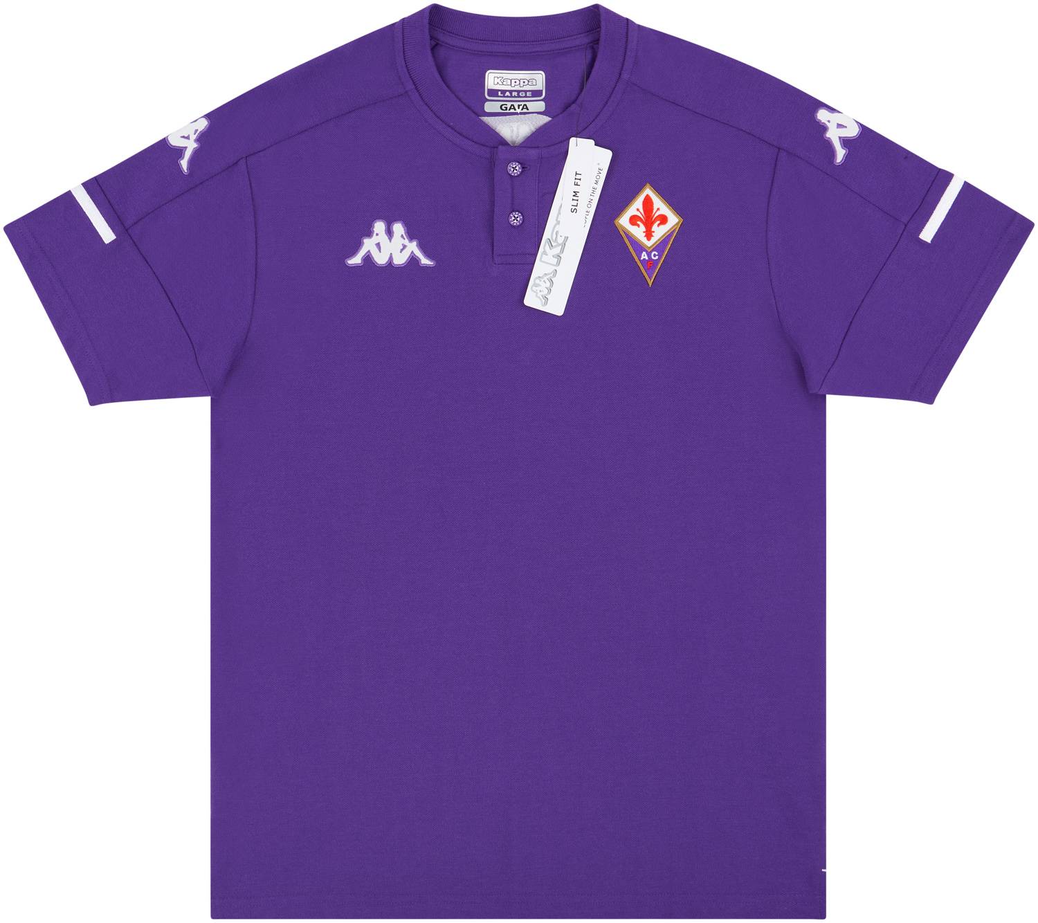 2020-21 Fiorentina Kappa Polo T-Shirt
