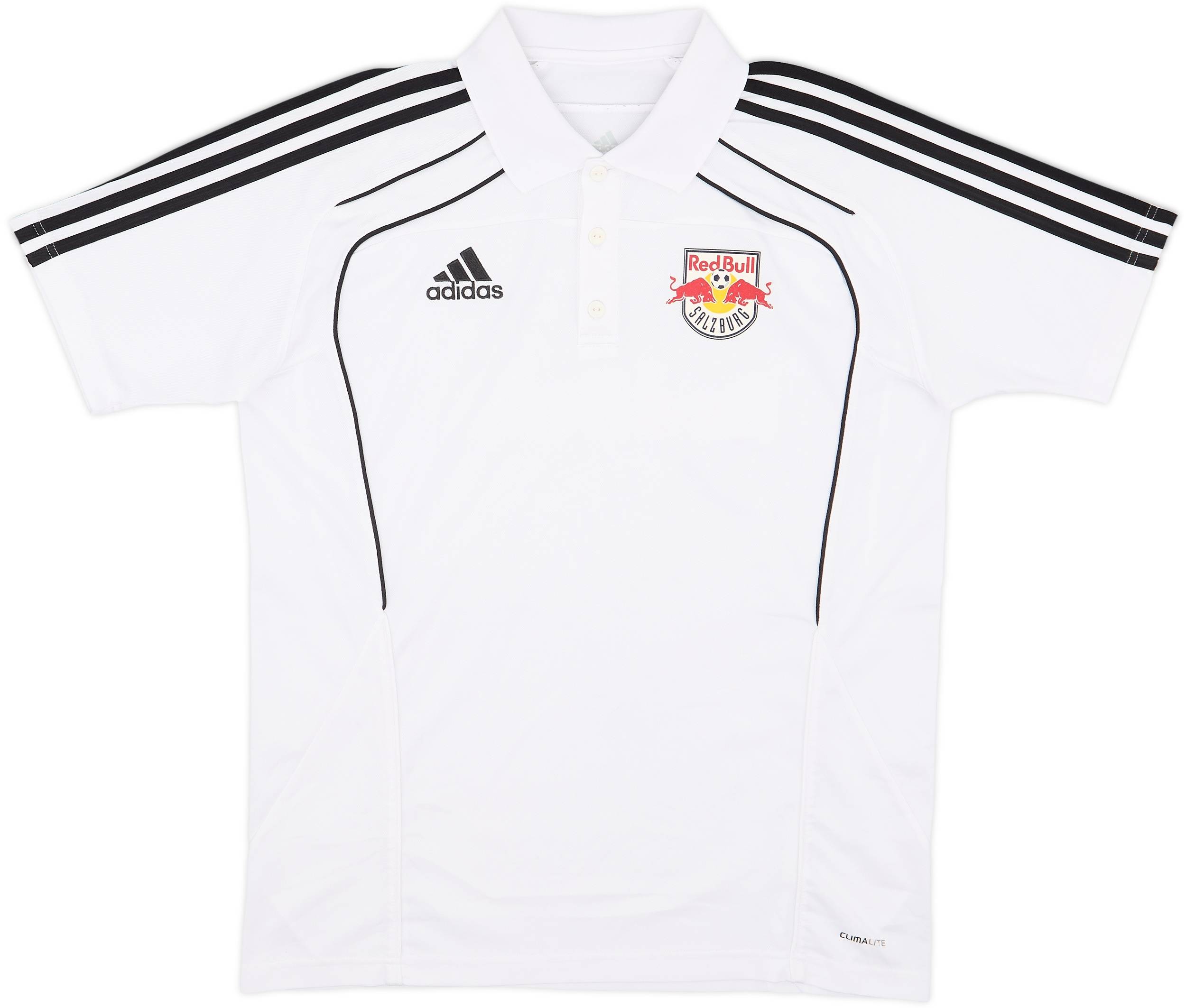 2010-11 Red Bull Salzburg adidas Polo Shirt - 7/10 - (M/L)