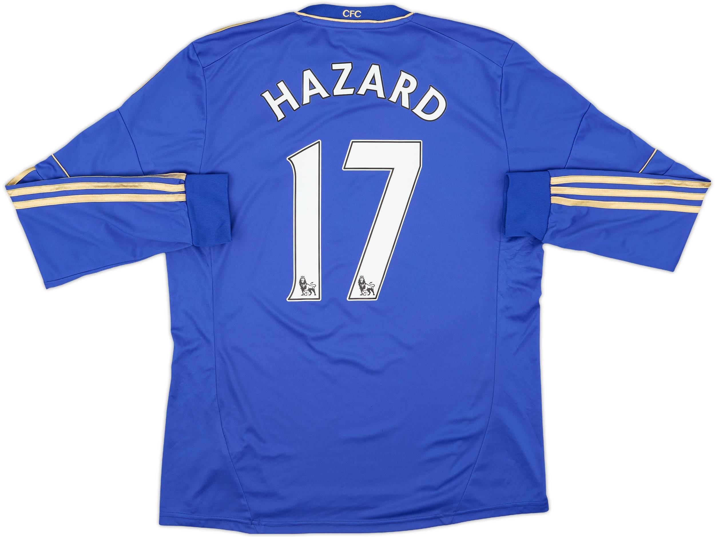 2012-13 Chelsea Home L/S Shirt Hazard #17 - 5/10 - (L)