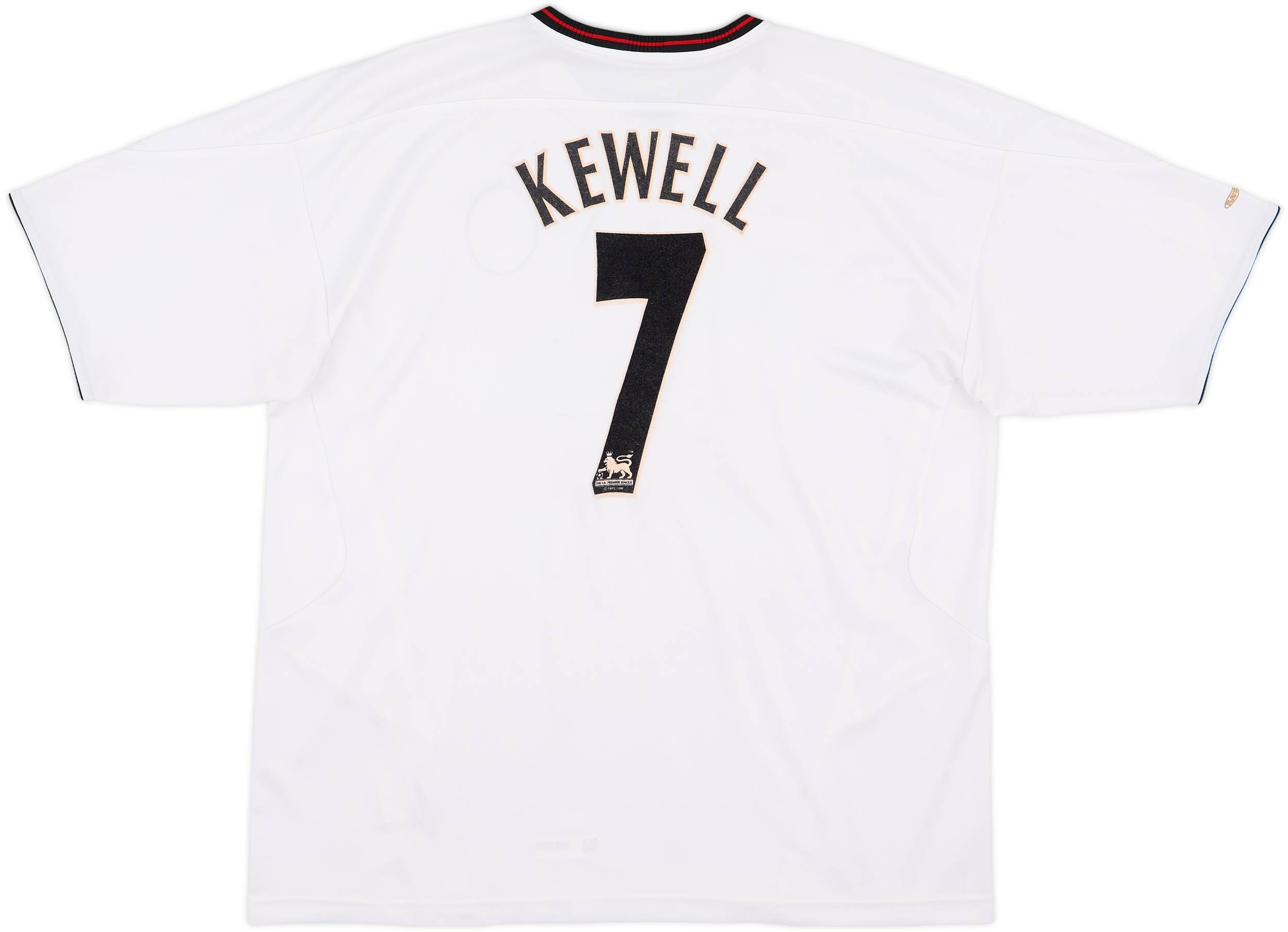 2003-04 Liverpool Away Shirt Kewell #7 - 5/10 - (XL)