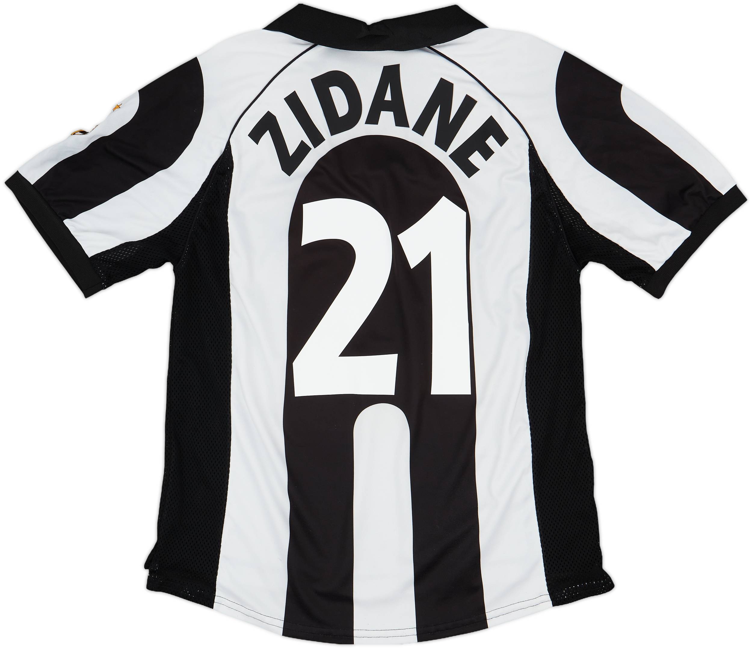 1997-98 Juventus Centenary Home Shirt Zidane #21 - 7/10 - (L)