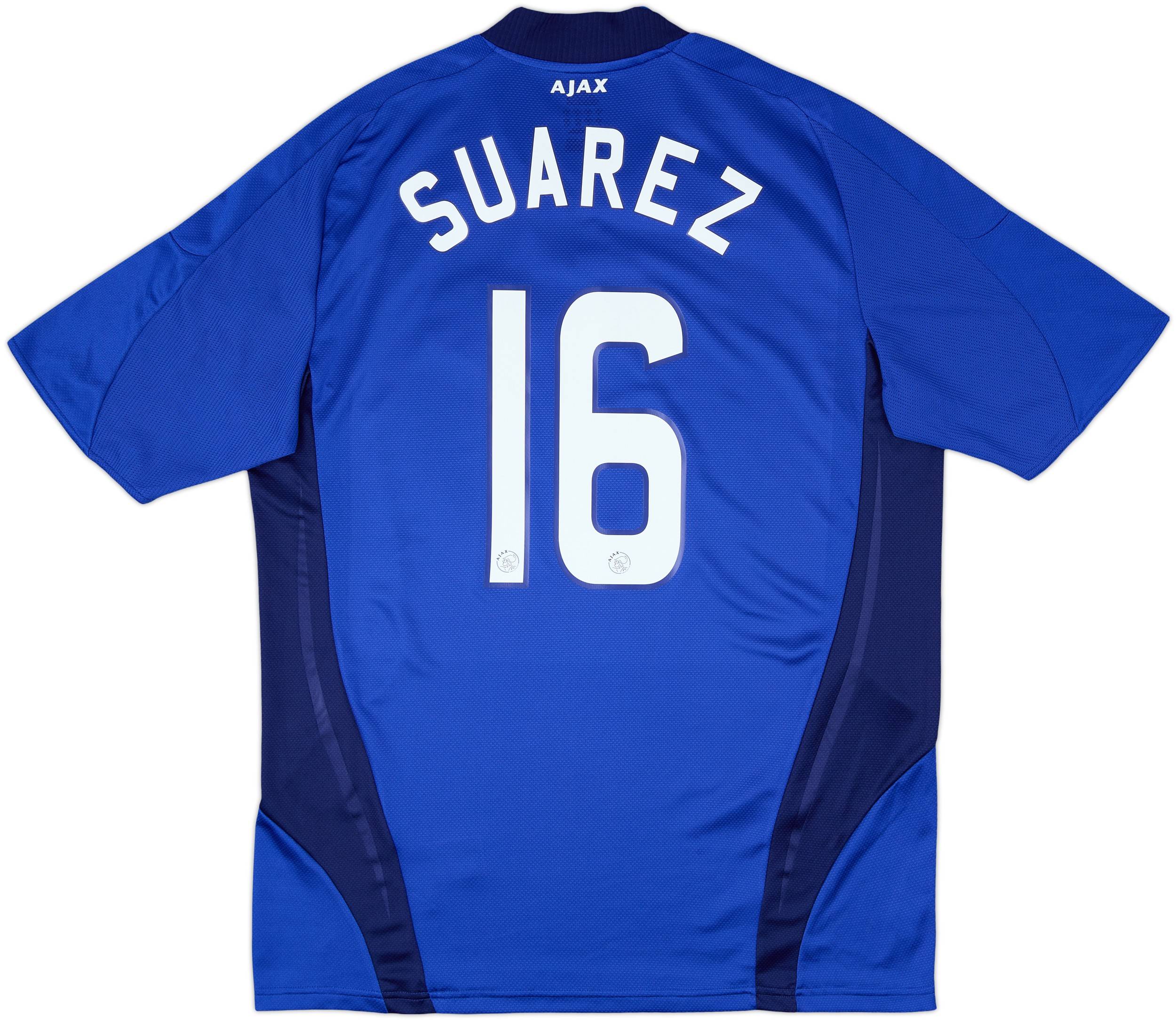 2008-09 Ajax Away Shirt Suarez #16 - 5/10 - (L)