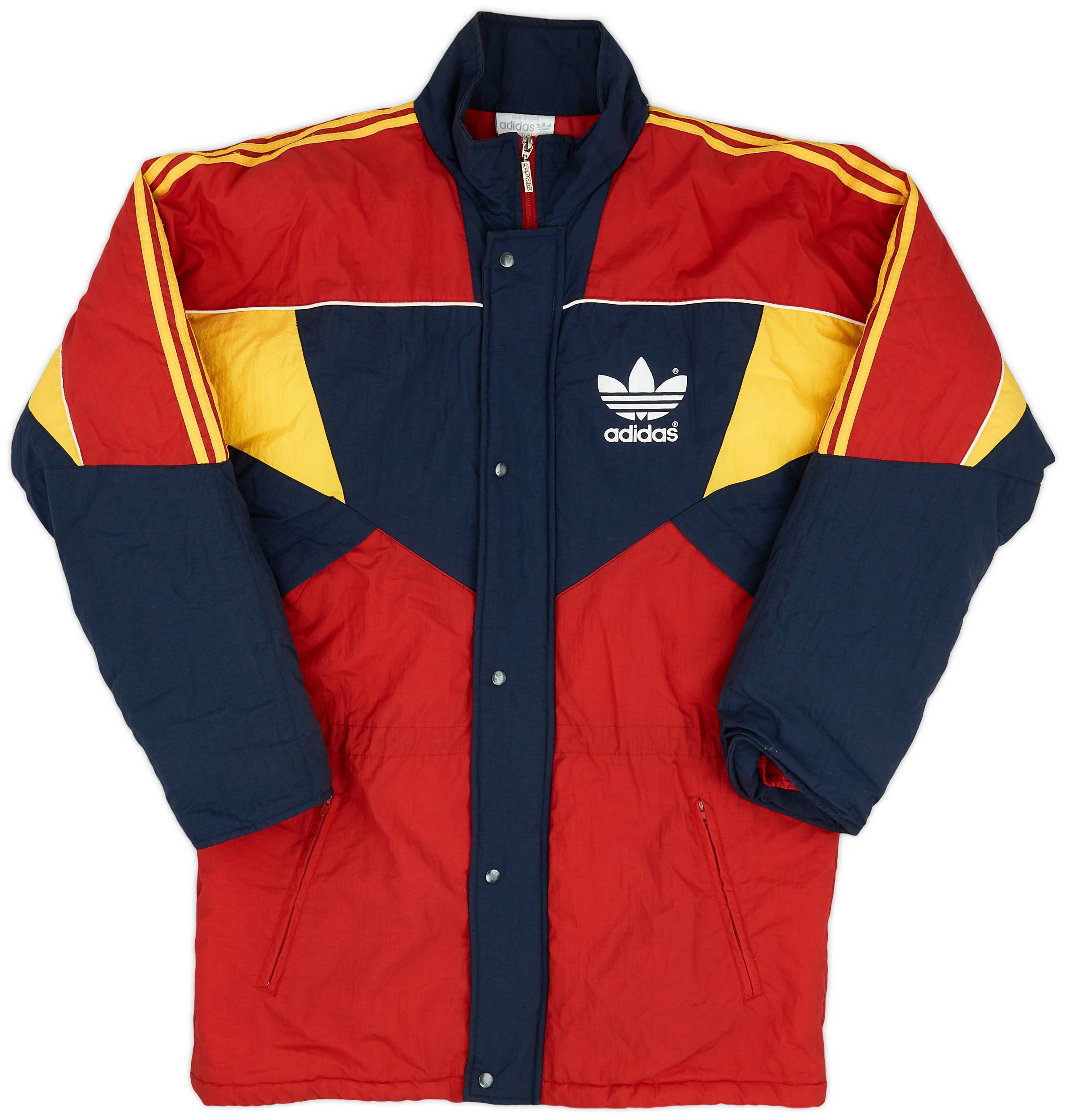 1990 92 adidas Padded Bench Coat Arsenal 9 10 M