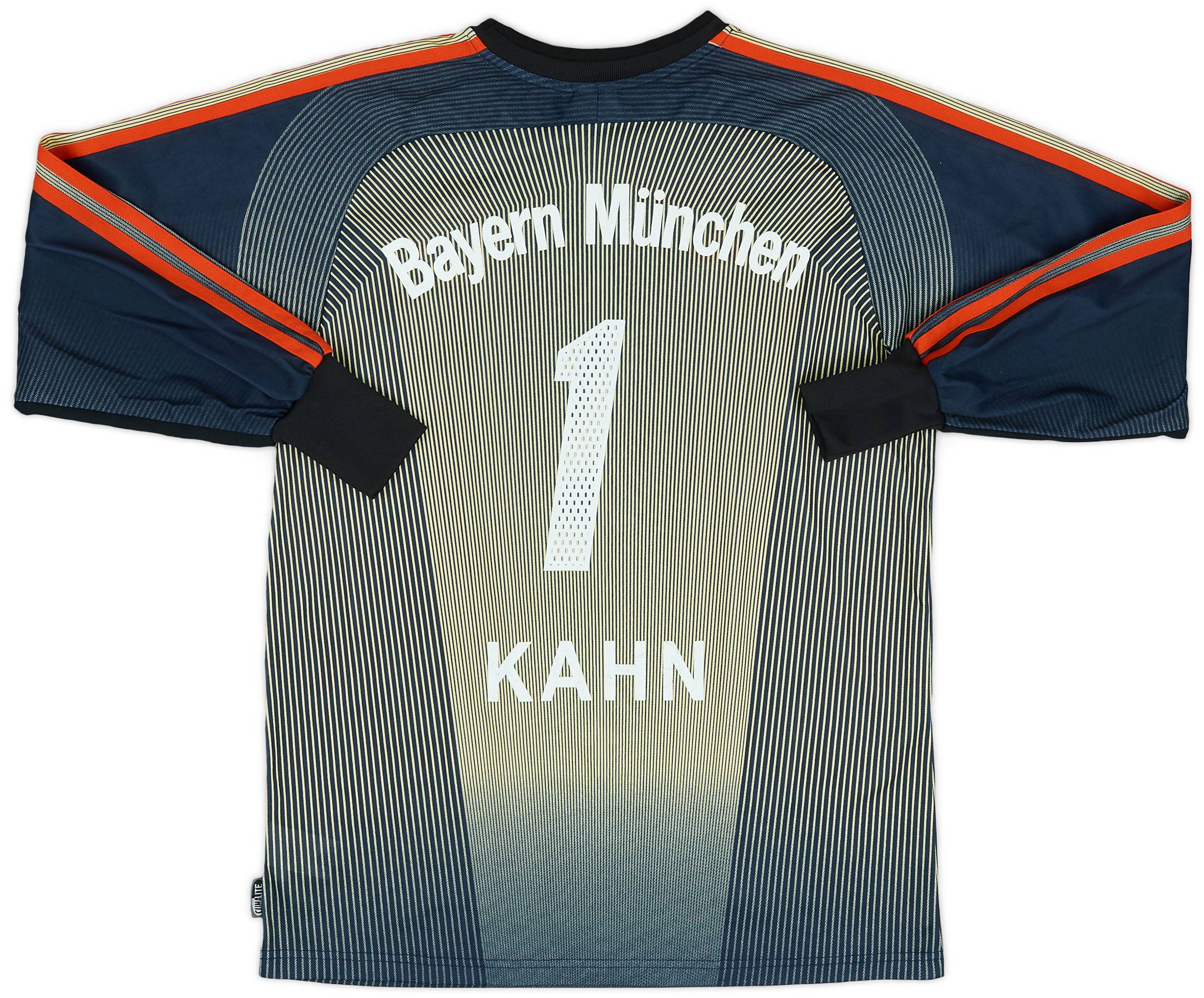 2003-04 Bayern Munich GK Shirt Kahn #1 - 7/10 - (S)