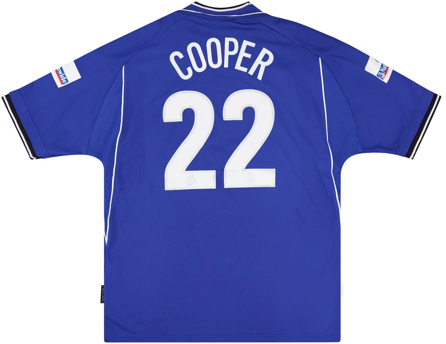 2000-01 Nottingham Forest Match Issue Third Shirt Cooper #22