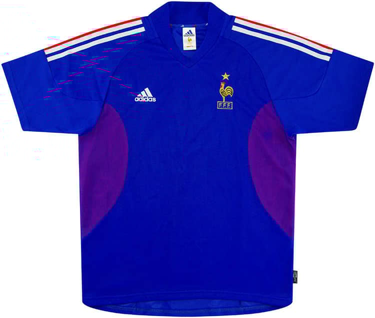 2002-04 France Home Shirt - 5/10 - (XL)