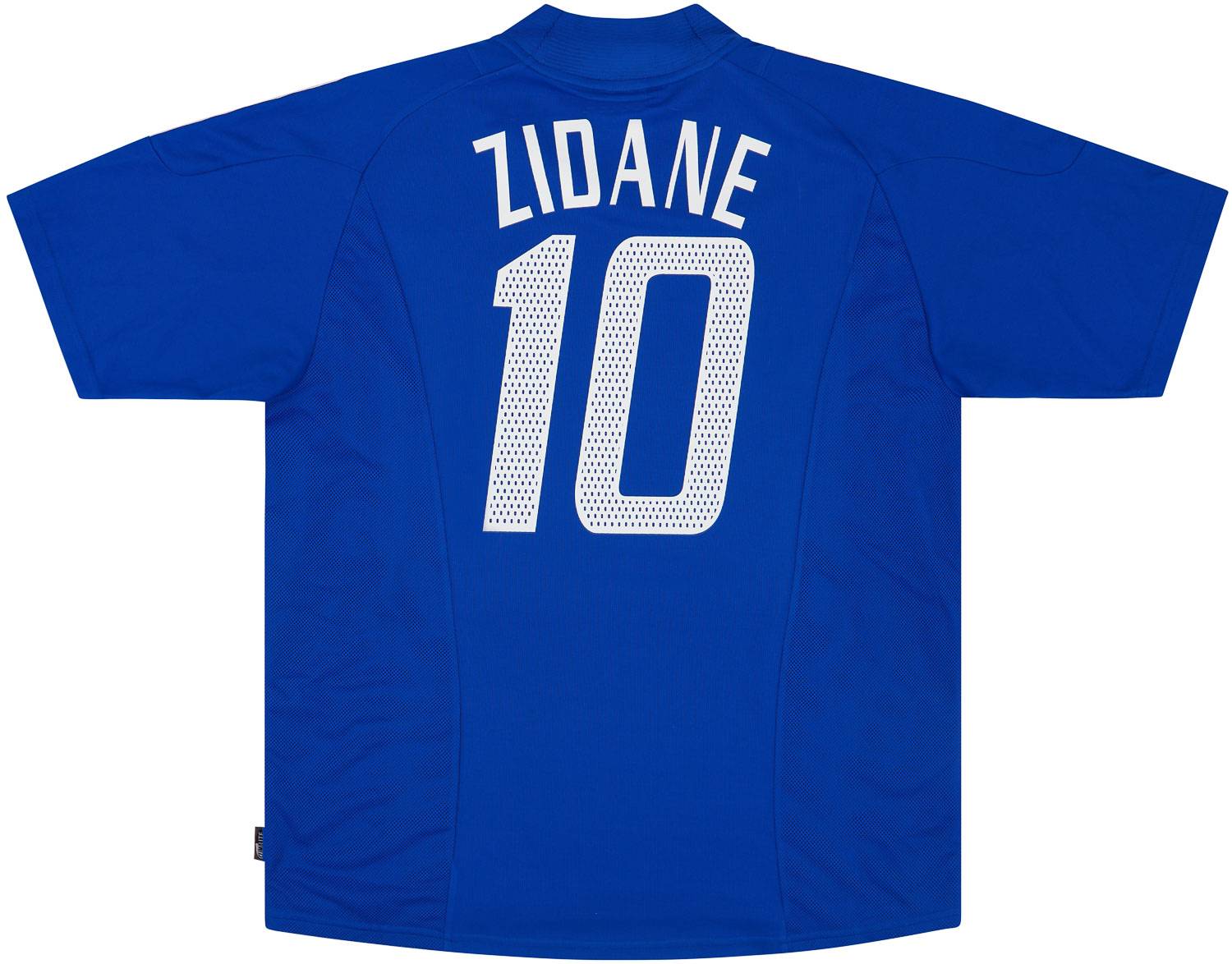 2002-04 France Home Shirt Zidane #10 - 9/10