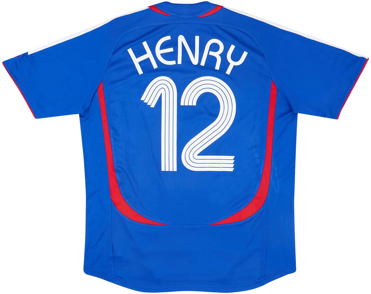 2006-07 France Home Shirt Henry #12 - 7/10