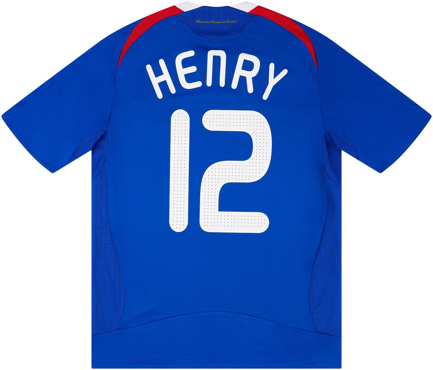 2007-08 France Home Shirt Henry #12 - 7/10