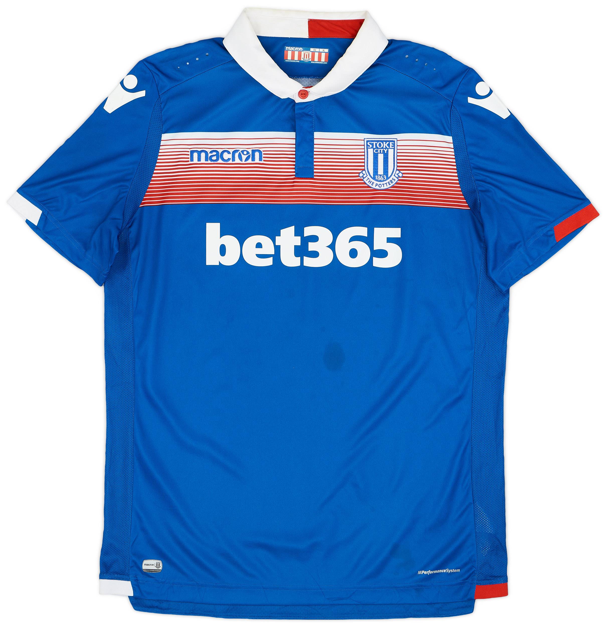 2017-18 Stoke City Away Shirt 7/10 (XL)