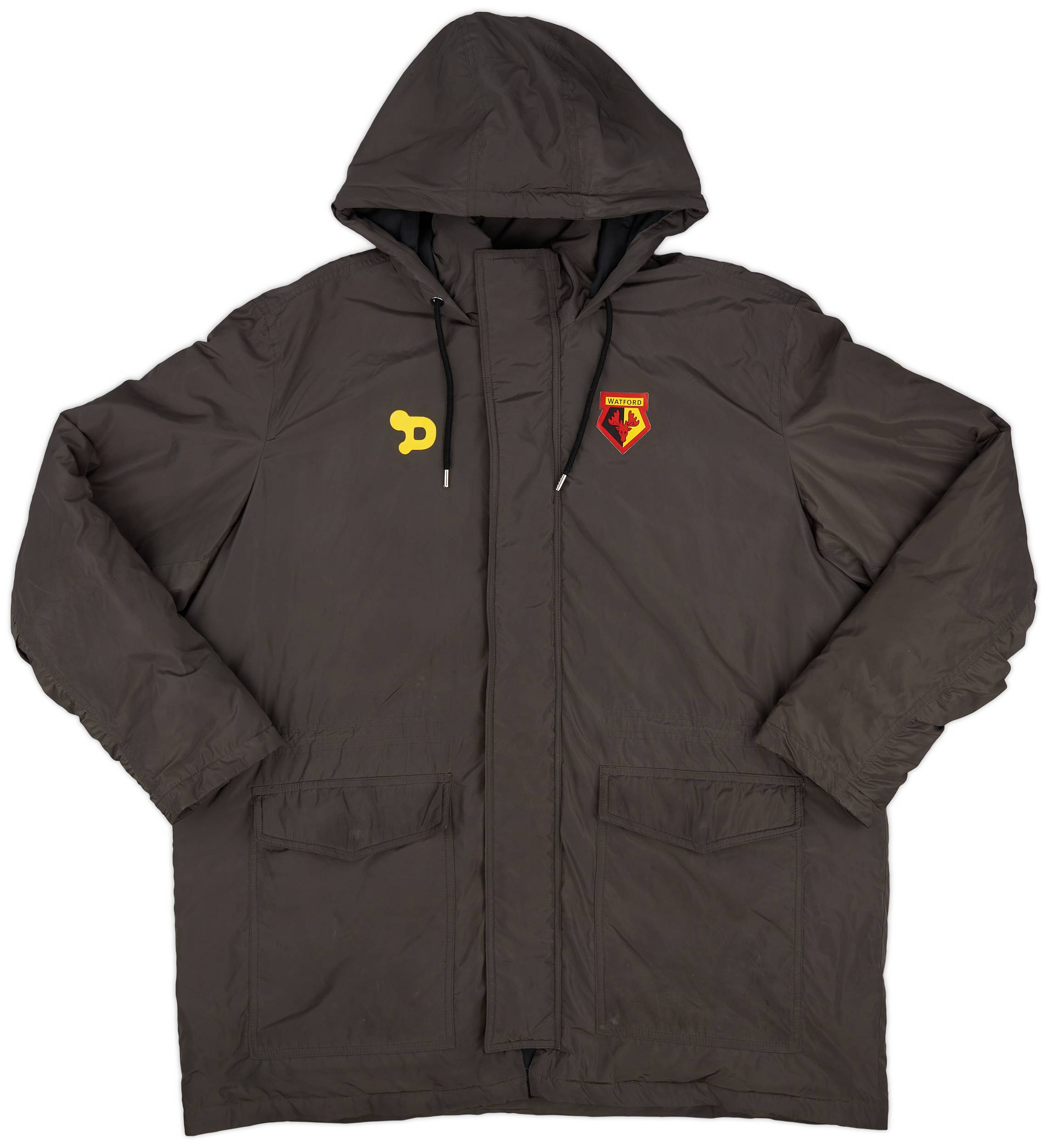 2016-17 Watford Dryworld Padded Bench Coat - 10/10 - (XXL)