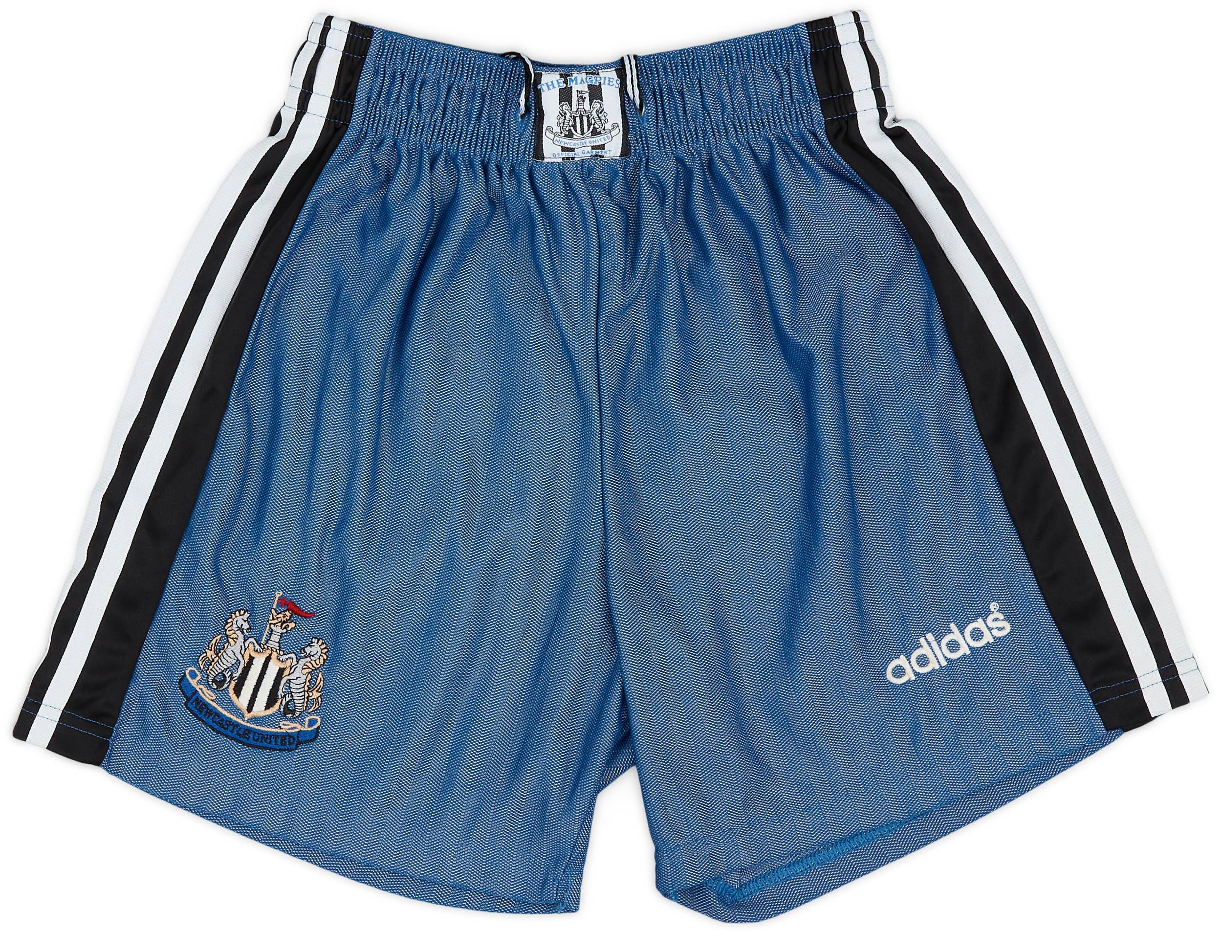 1996-97 Newcastle Away Shorts - Excellent 9/10 - (S)
