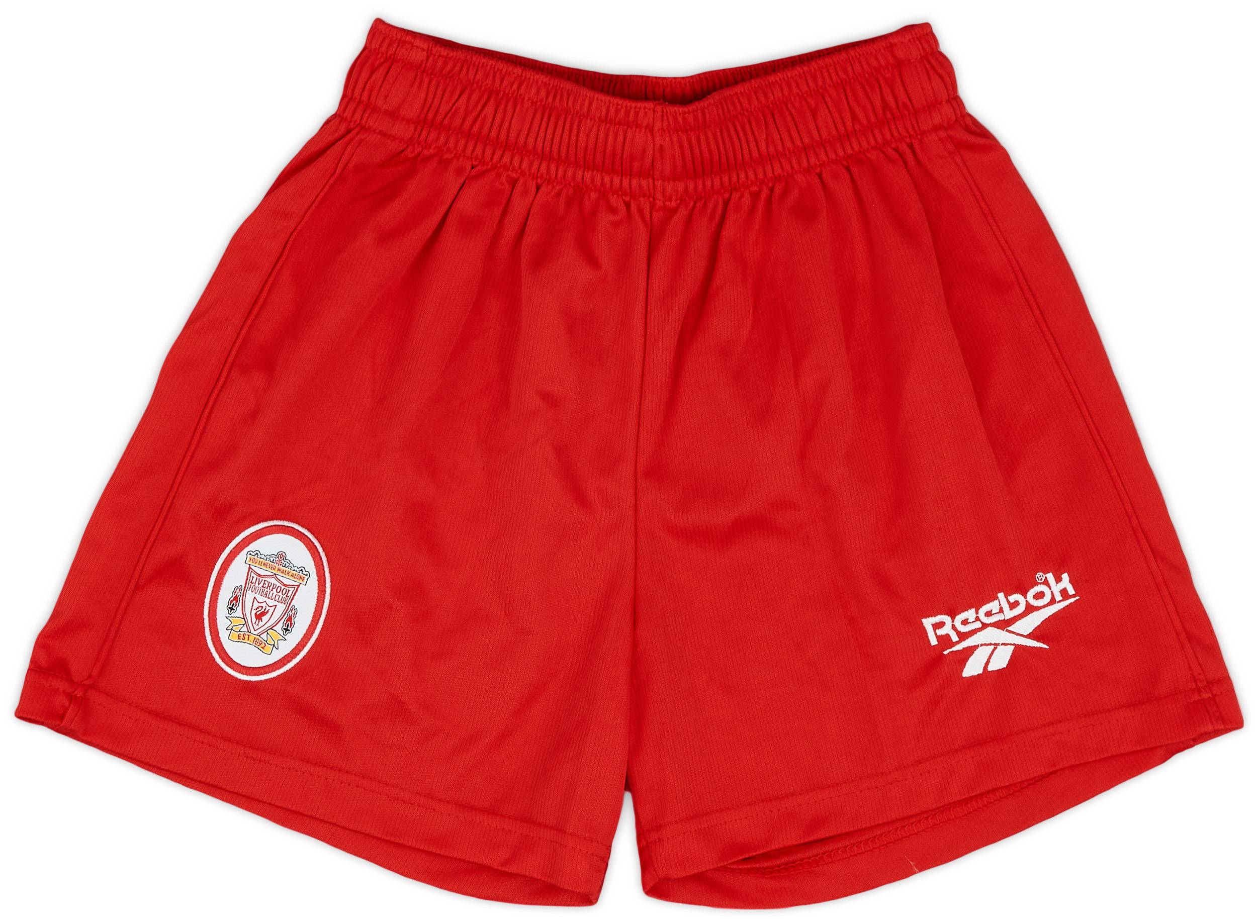 1996-96 Liverpool Home Shorts - Excellent 9/10 - (XL.Boys)