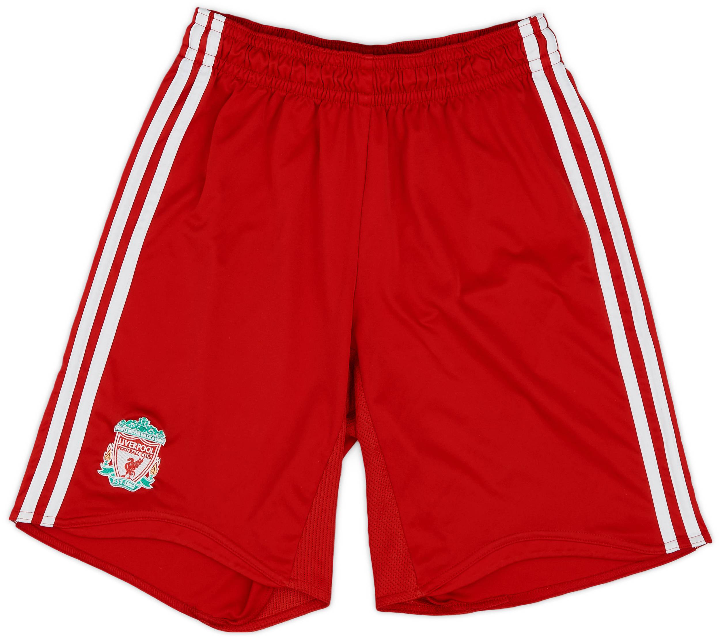 2008-10 Liverpool Home Shorts - Excellent 8/10 - (S)