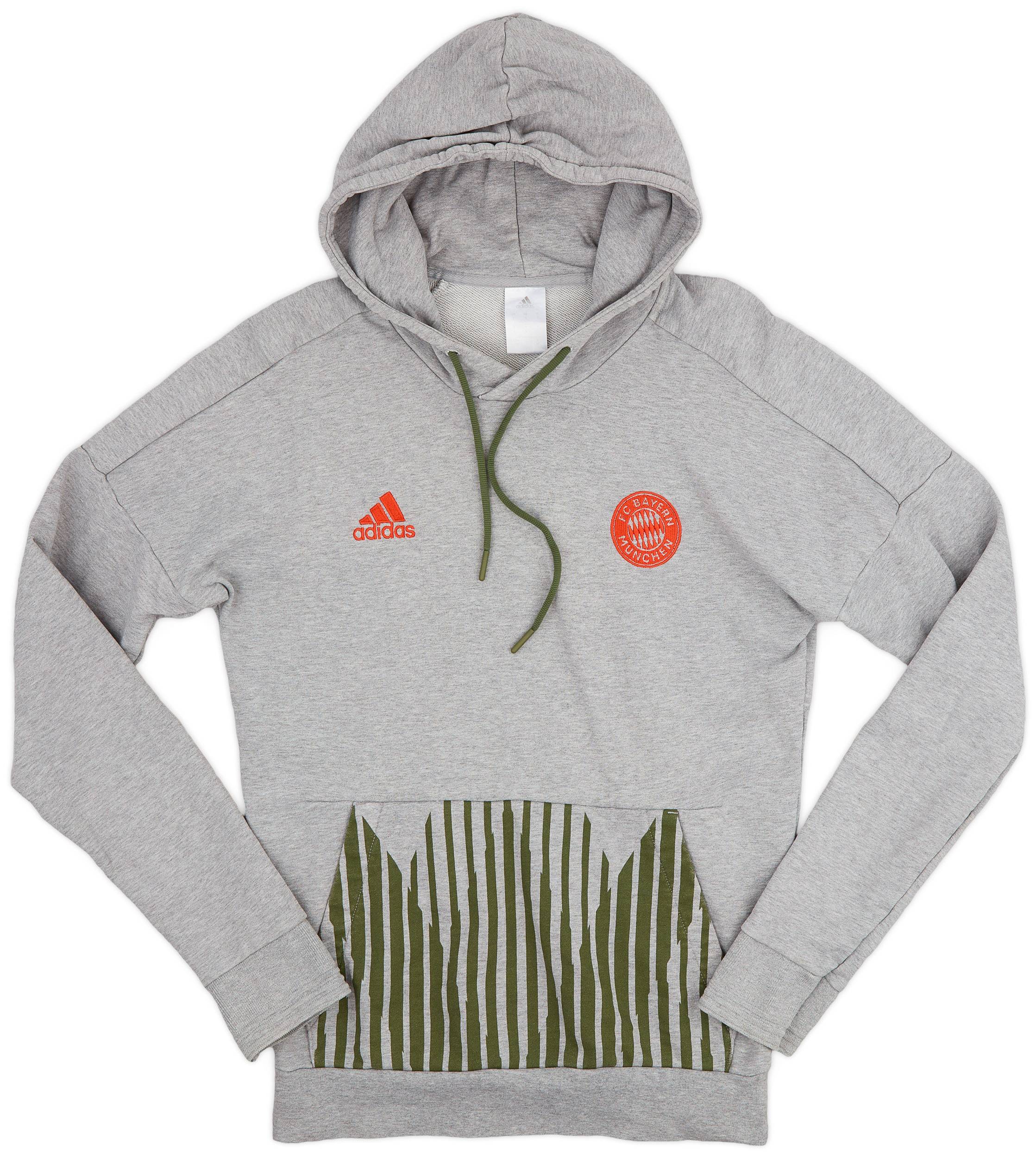 2018-19 Bayern Munich adidas Hooded Top - 9/10 - (S)