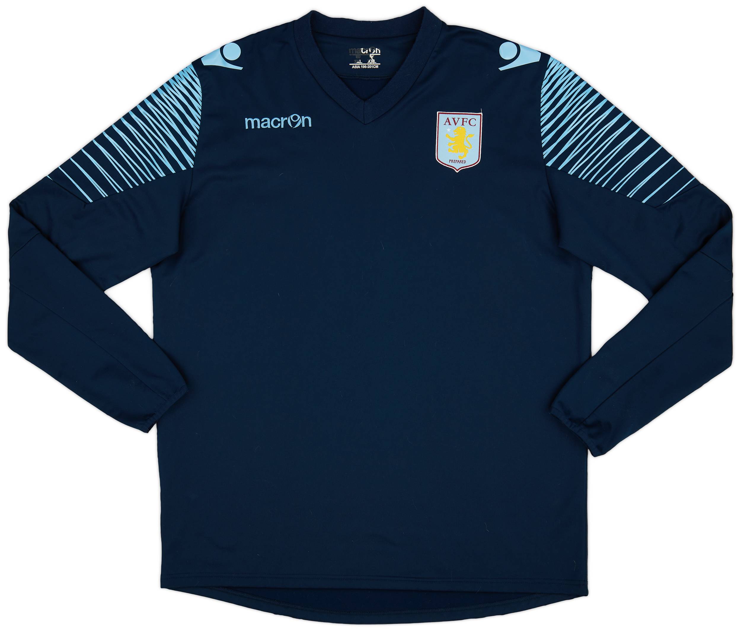 2010s Aston Villa Macron Drill Top - 9/10 - (XXL)