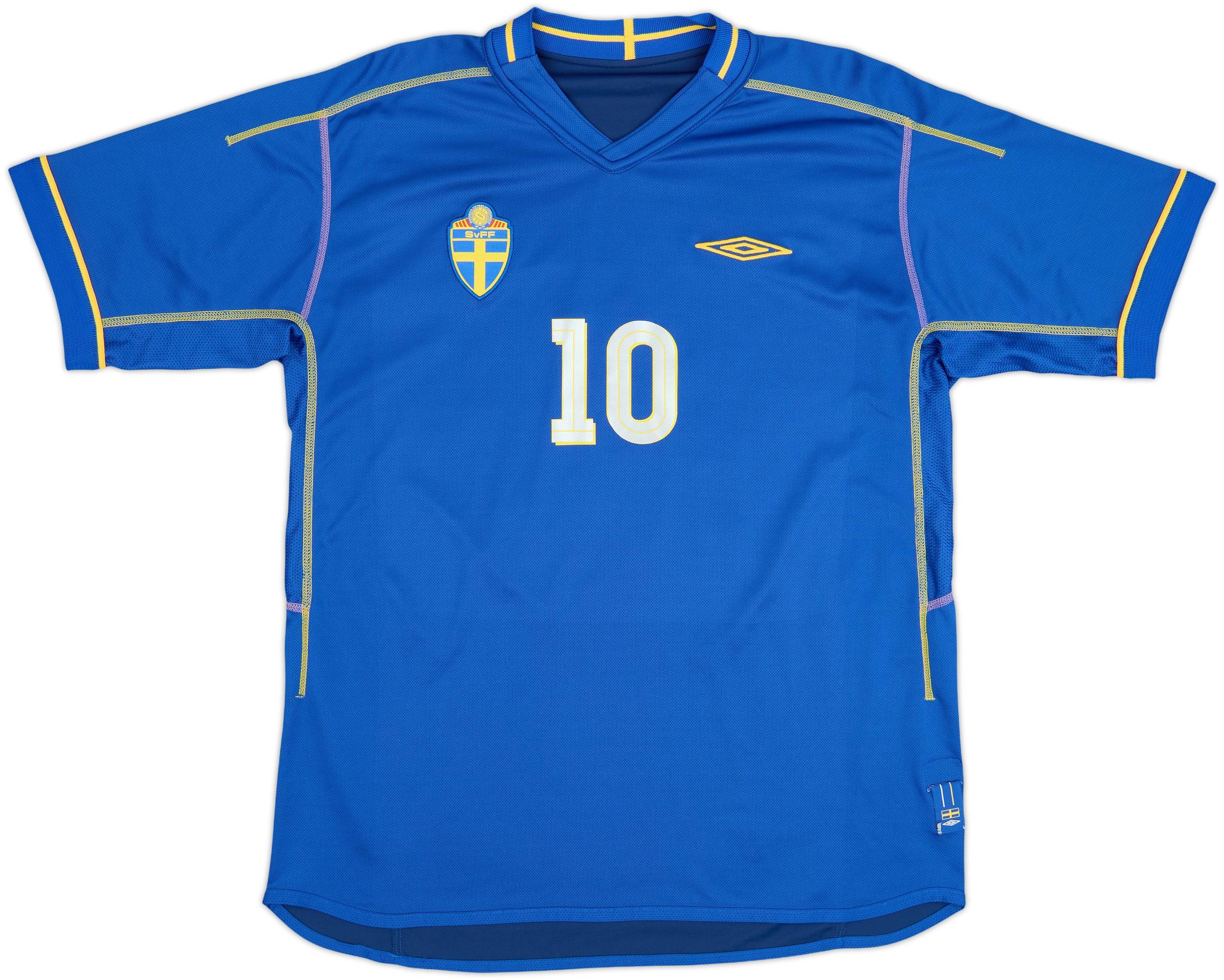 2004-05 Sweden Umbro Reversible Training Shirt Ibrahimovic #10 - 8