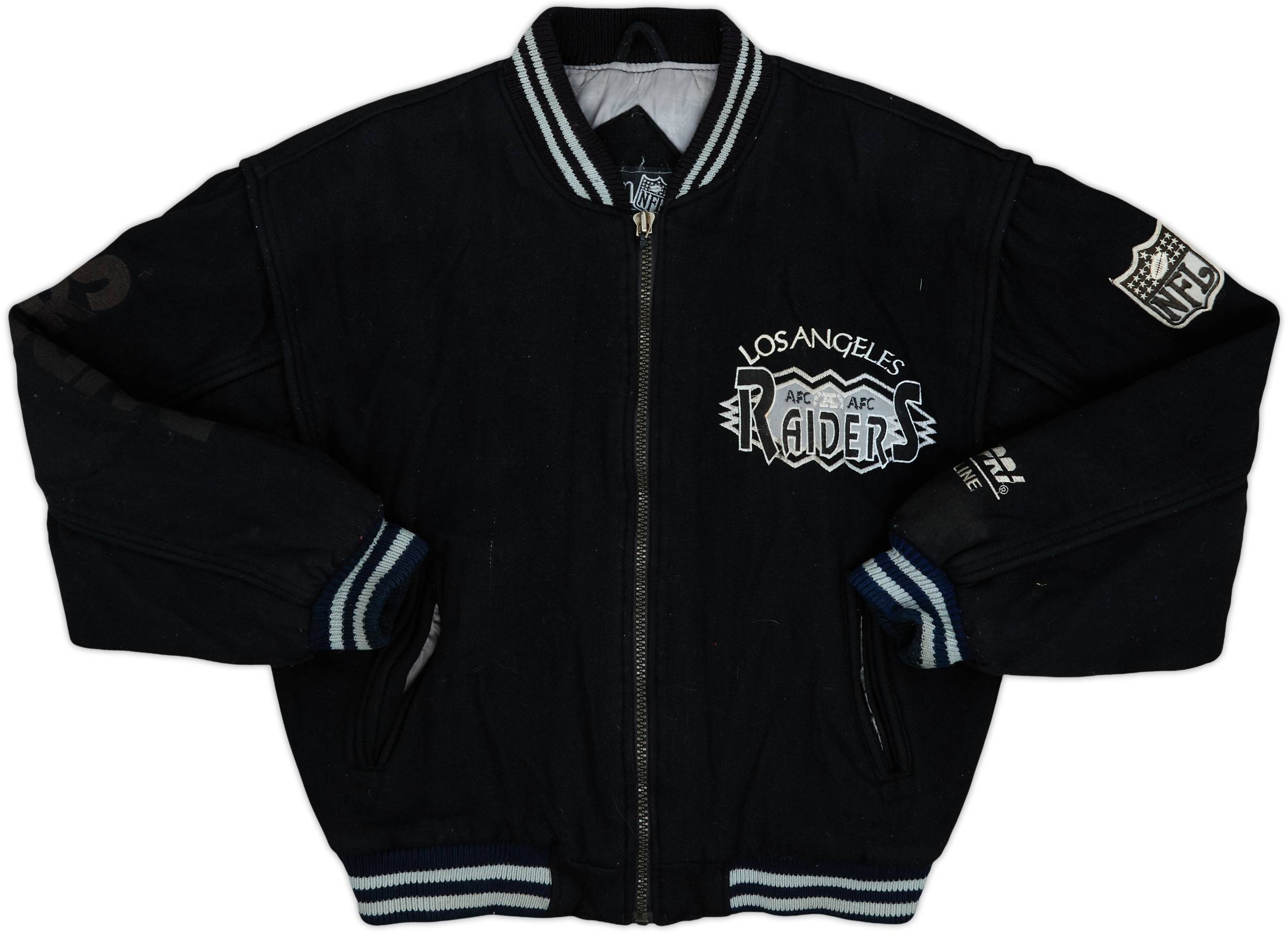 1990-94 Los Angeles Raiders Campri Teamline Varsity Jacket - 5/10