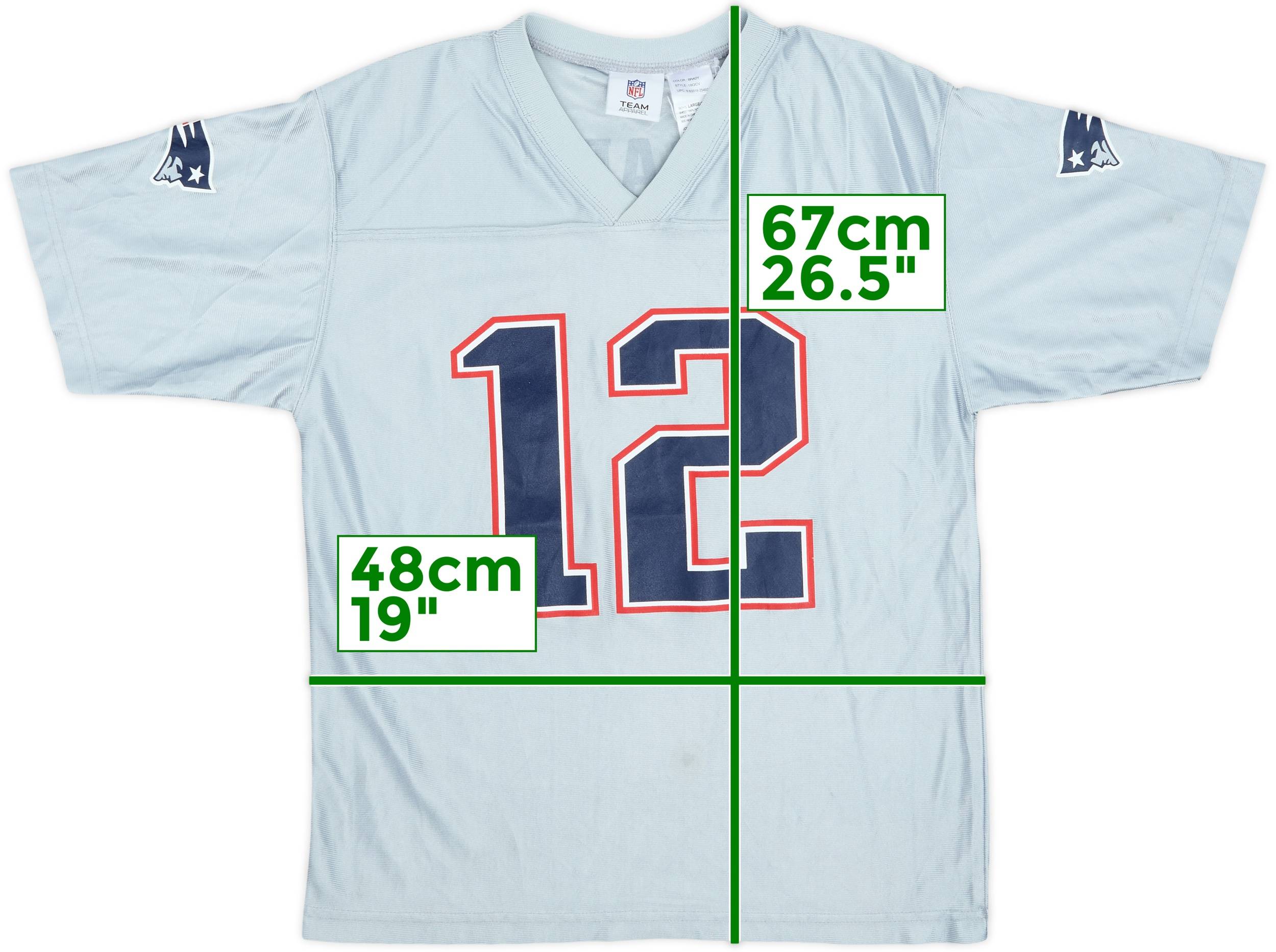 2008-11 New England Patriots Brady #12 NFL Replica Alternate