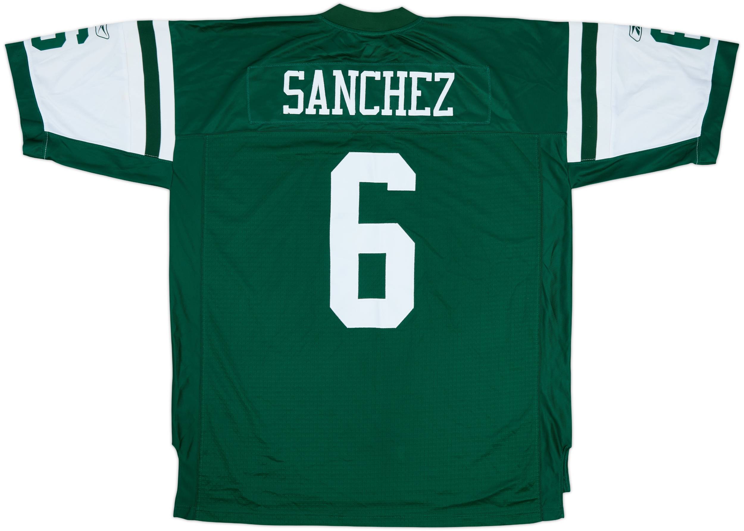 2009-11 New York Jets Sanchez #6 Reebok Maillot domicile Premier