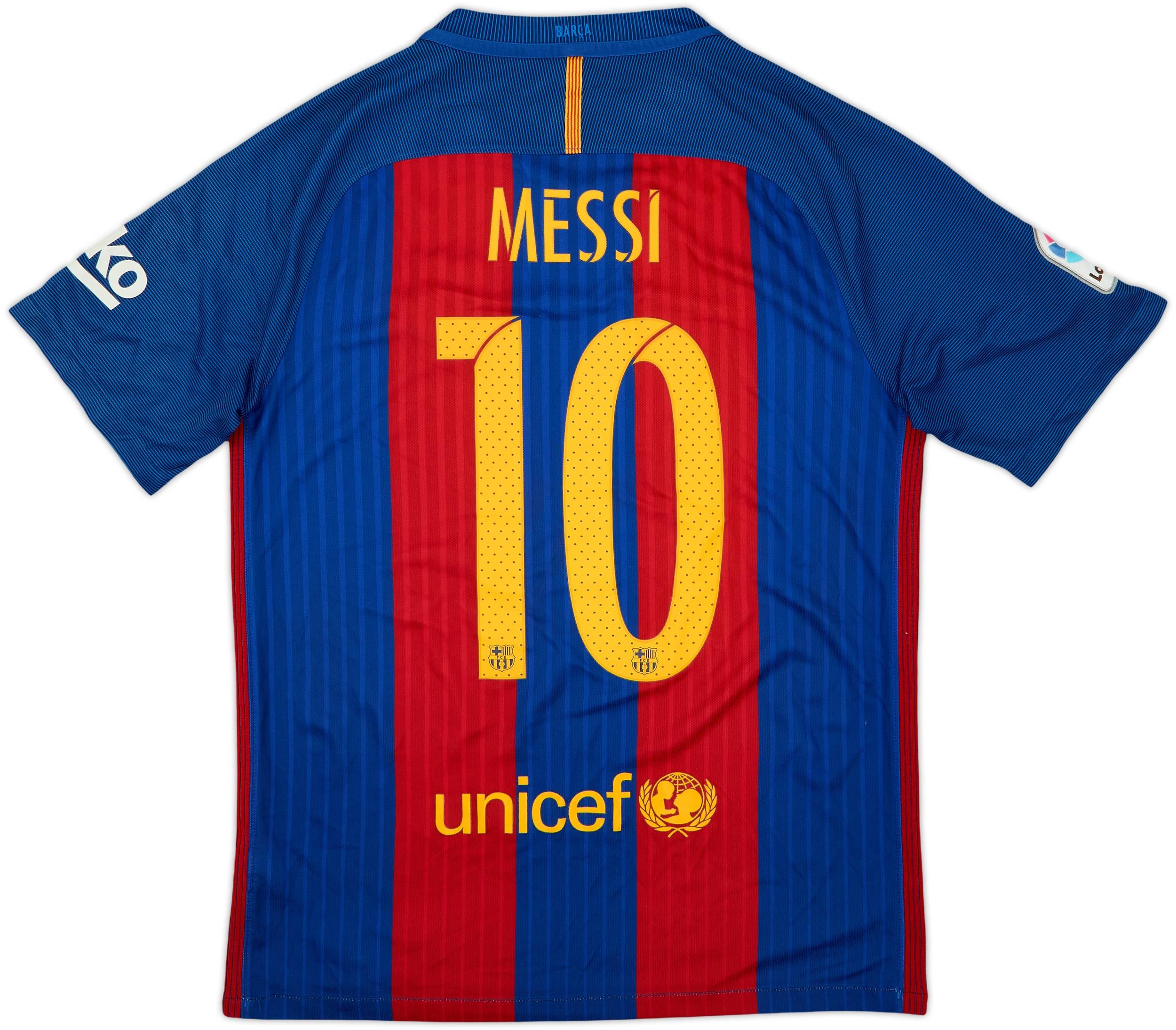 2016-17 Barcelona Home Shirt Messi #10 - 6/10 - (S)