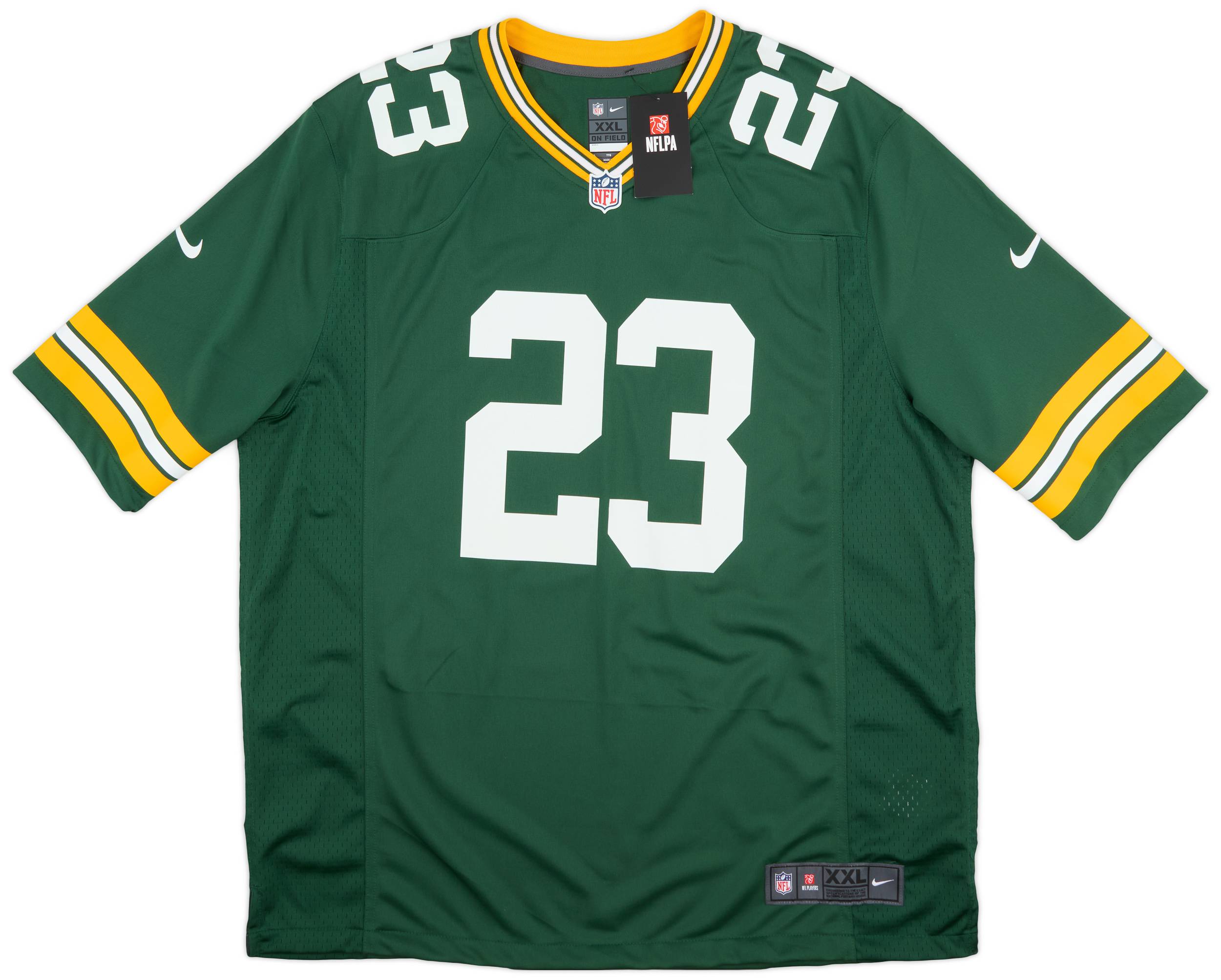 2018 23 Green Bay Packers Alexander 23 Nike Game Home Jersey XXL