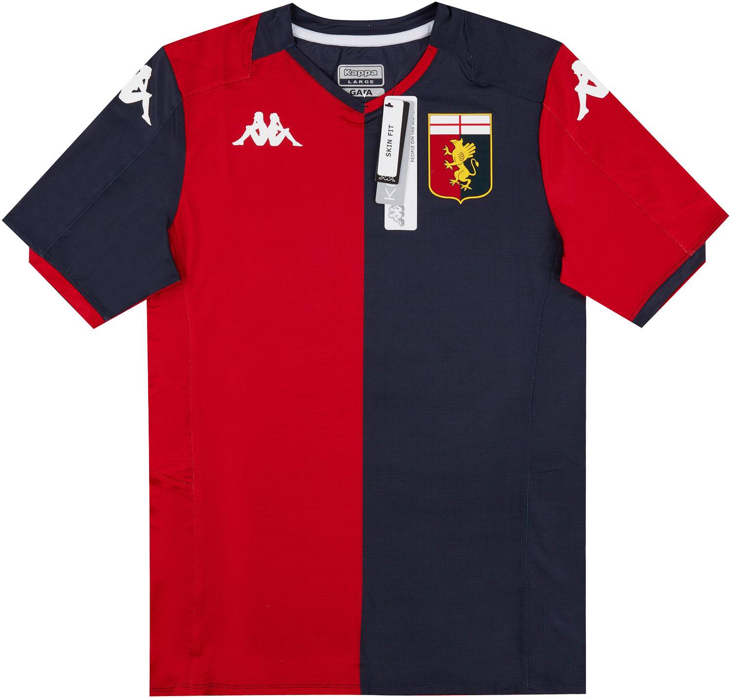 2019-20 Genoa Authentic Home Shirt