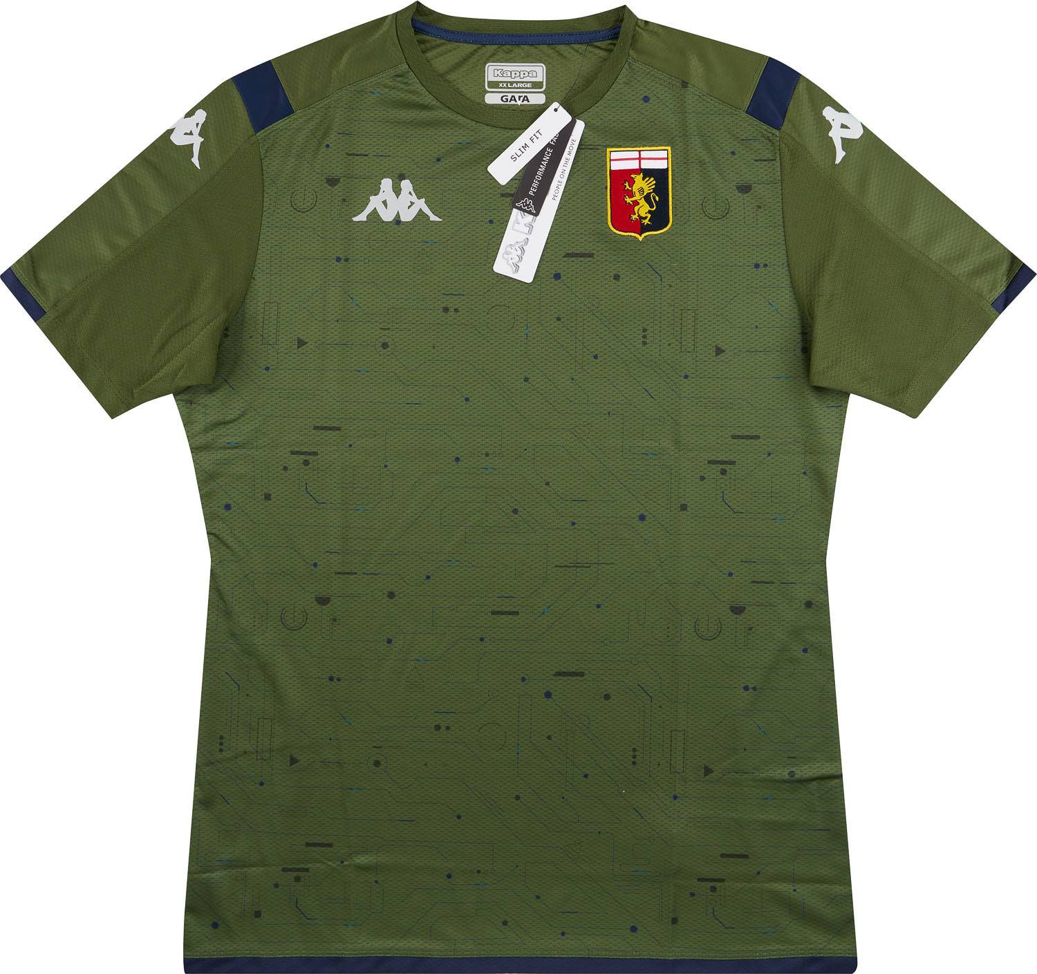 2019-20 Genoa Kappa Pre-Match Training Shirt (S)