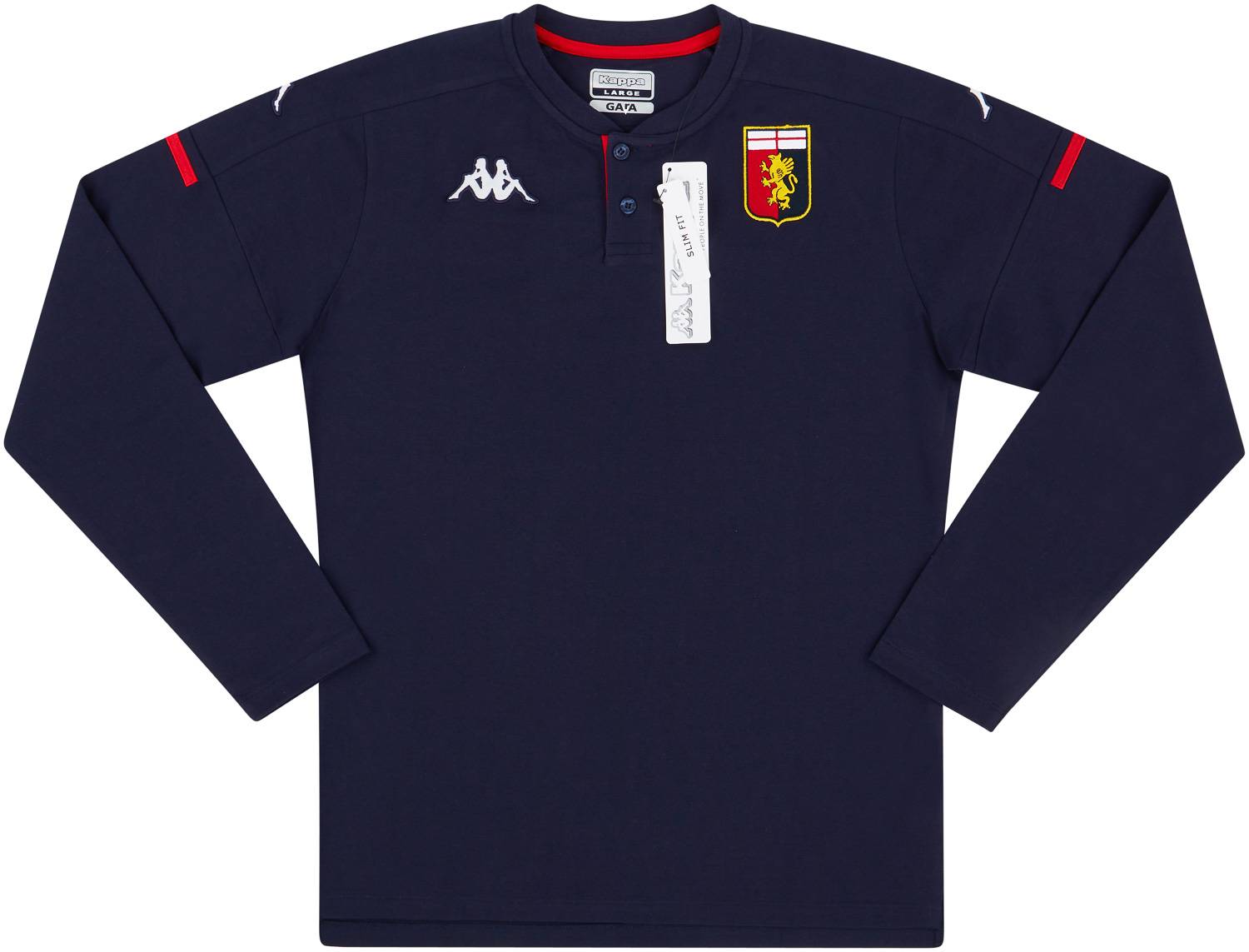 2020-21 Genoa Kappa Polo L/S T-Shirt