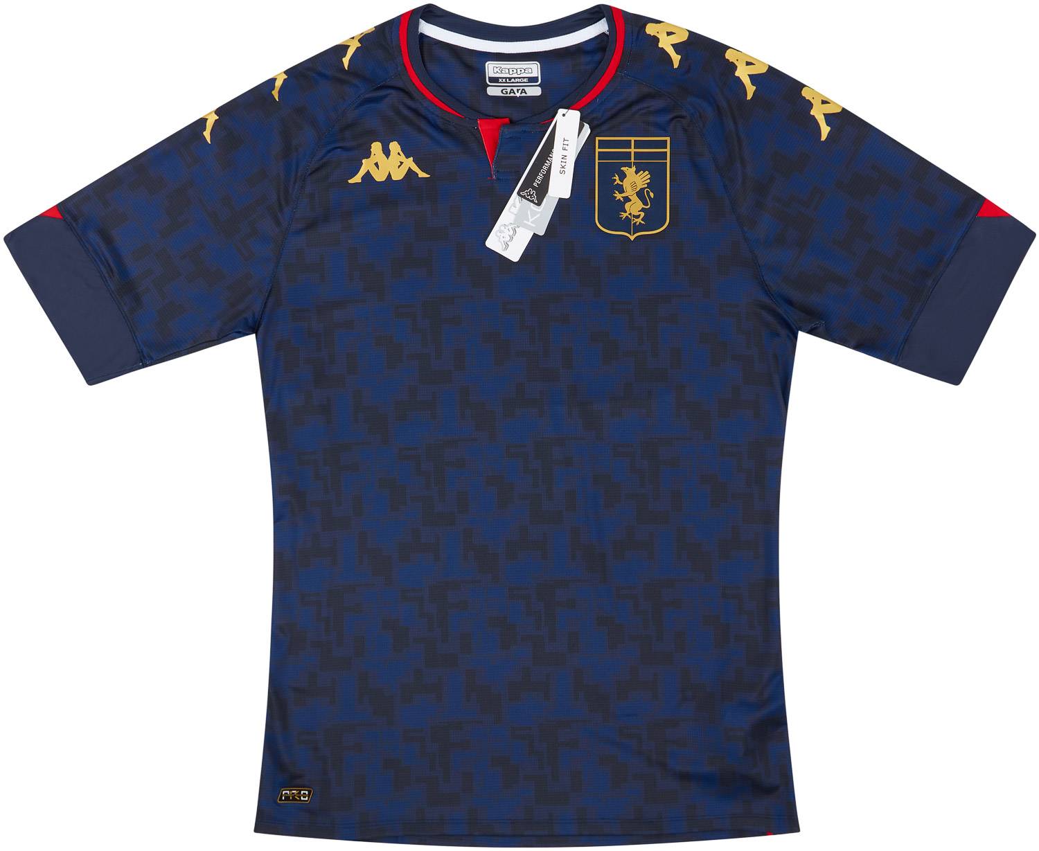 2020-21 Genoa Player Issue Third Shirt