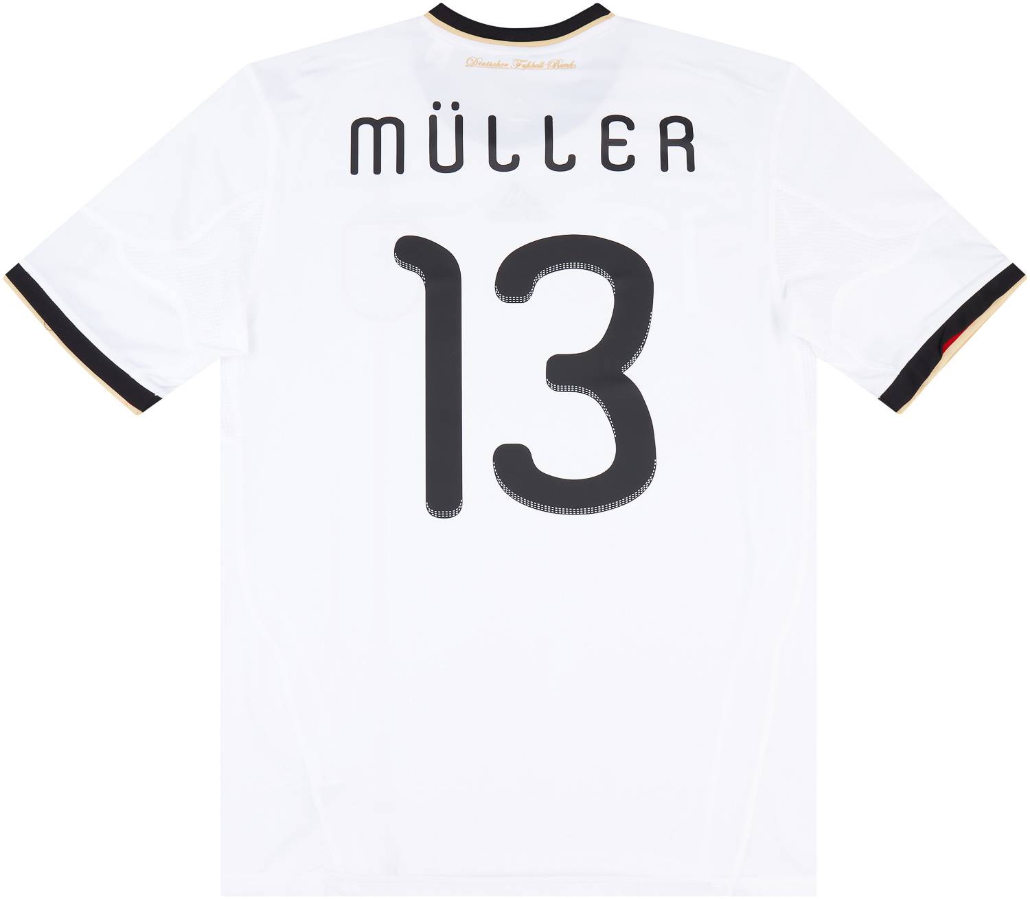 2010-11 Germany Home Shirt Muller #13 - 9/10