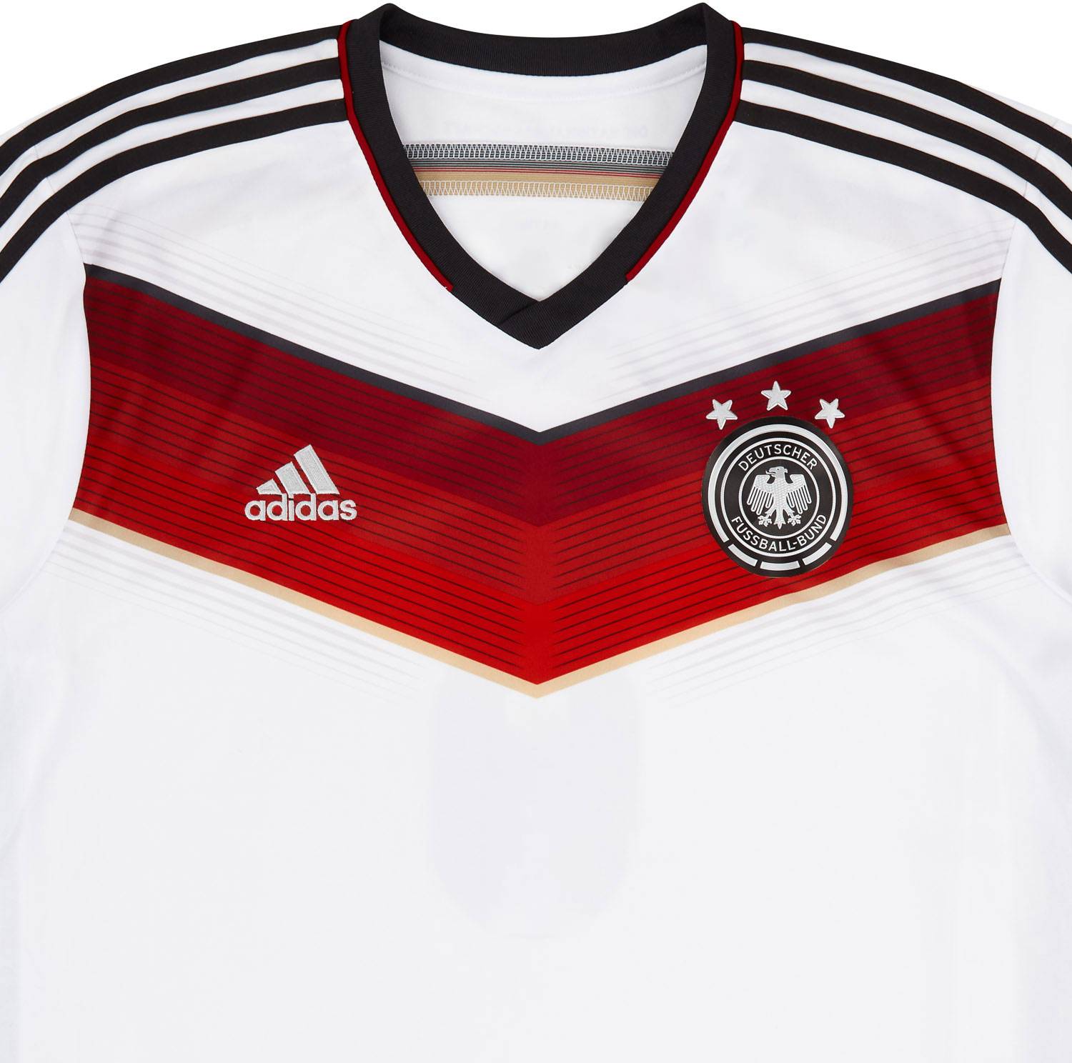 14's adidas × Germany Home Game Shirts Adidas 2022 Youth World Cup Germany Home Jersey - White/Black