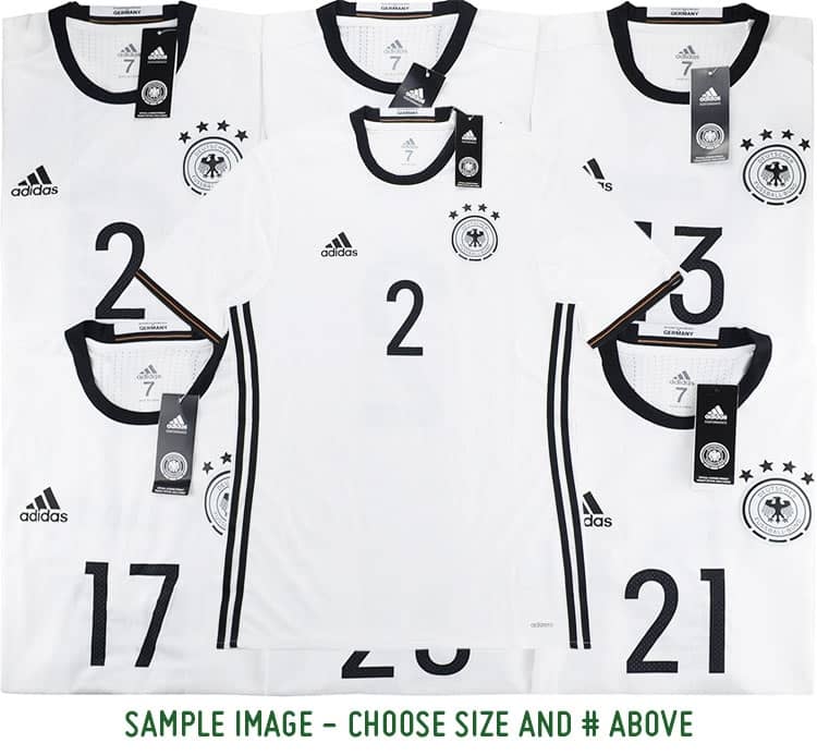 2015-16 Germany Match Issue Home Shirt # - NEW - M/L