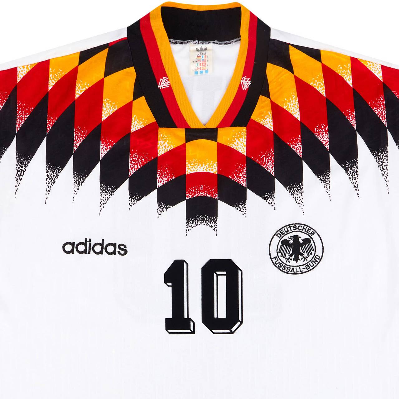 1994-96 Germany Home Shirt Matthaus #10 (Excellent - 8/10)