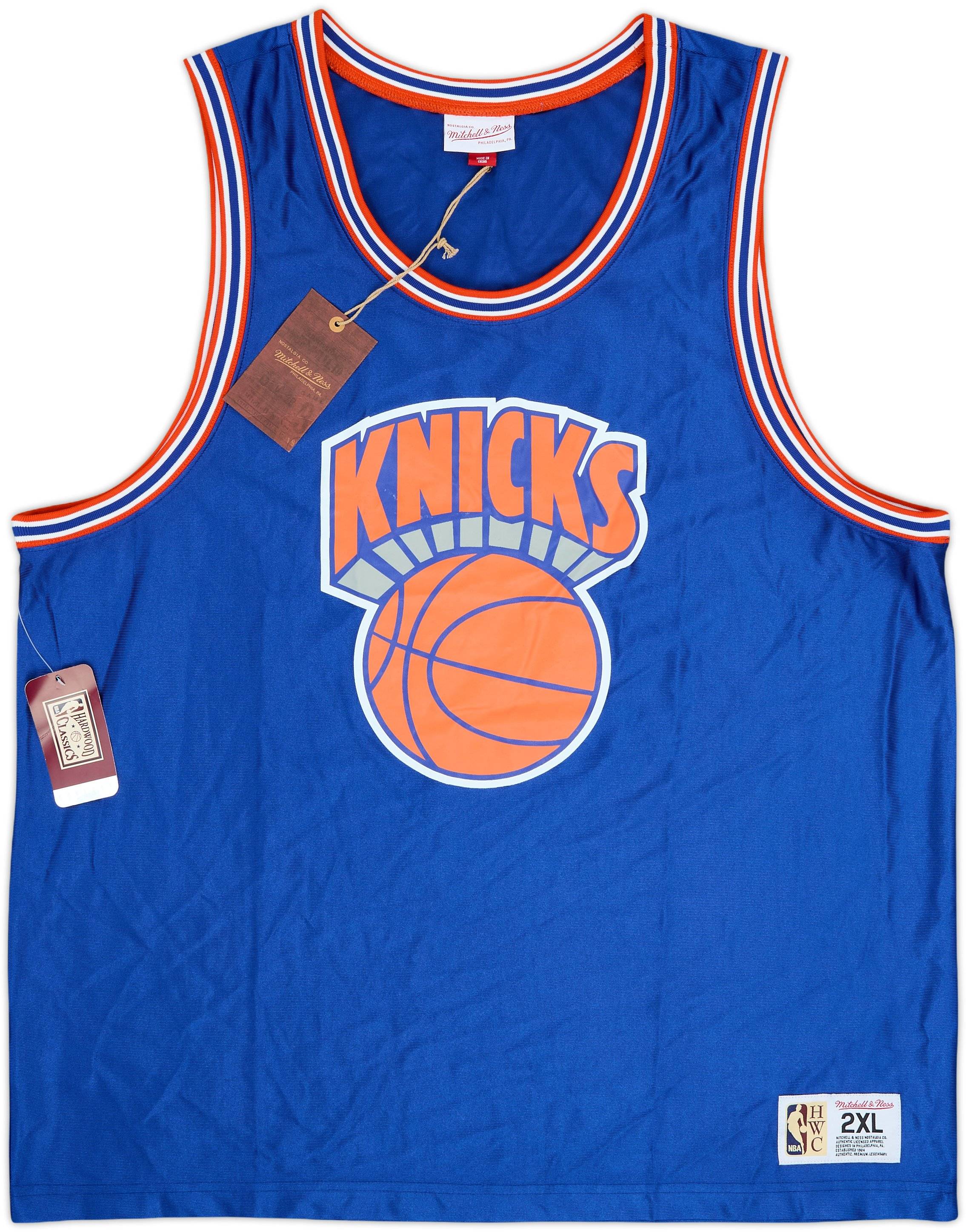 2019 New York Knicks Mitchell & Ness Training Jersey (XXL)