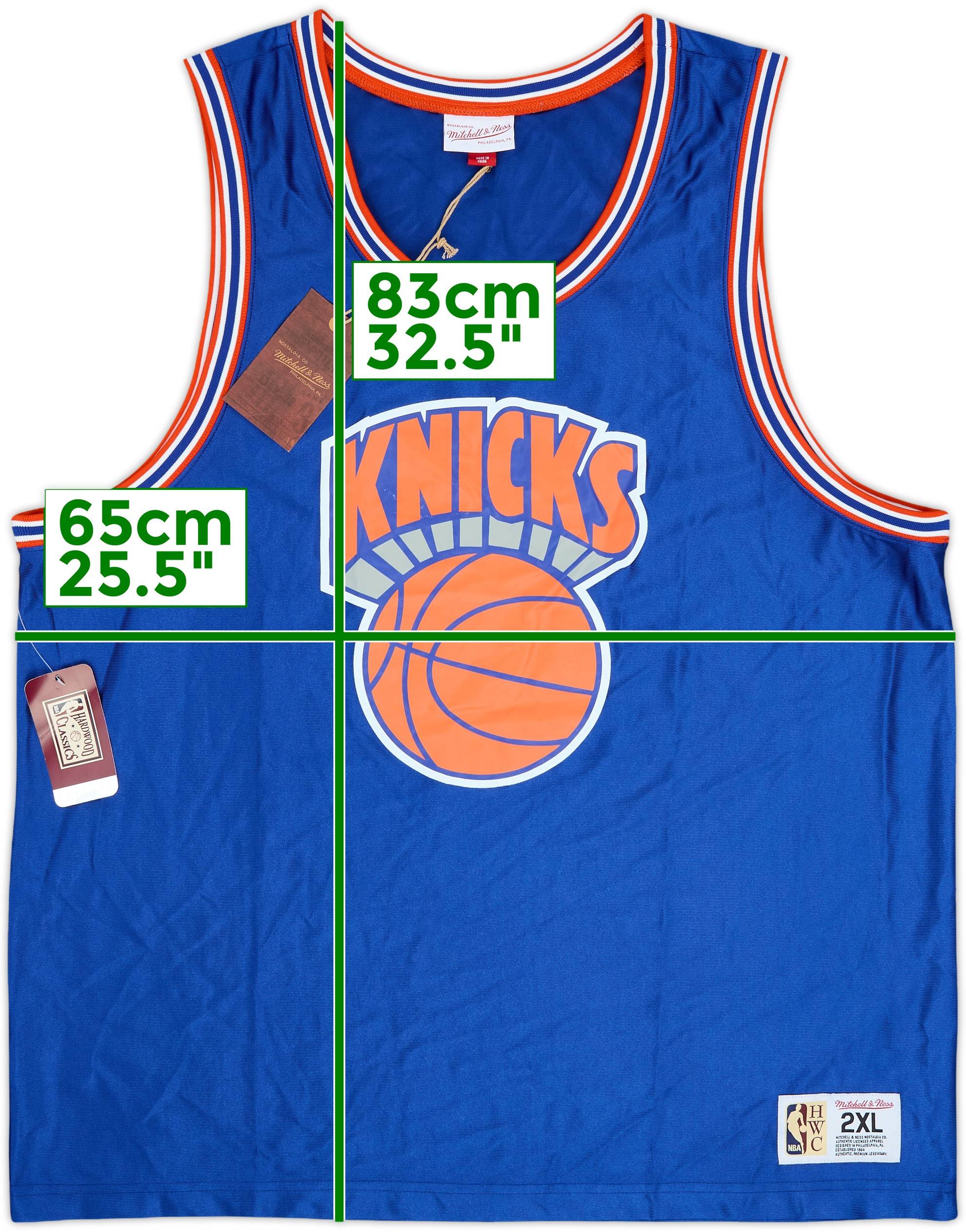 2019 New York Knicks Mitchell & Ness Training Jersey (XXL)