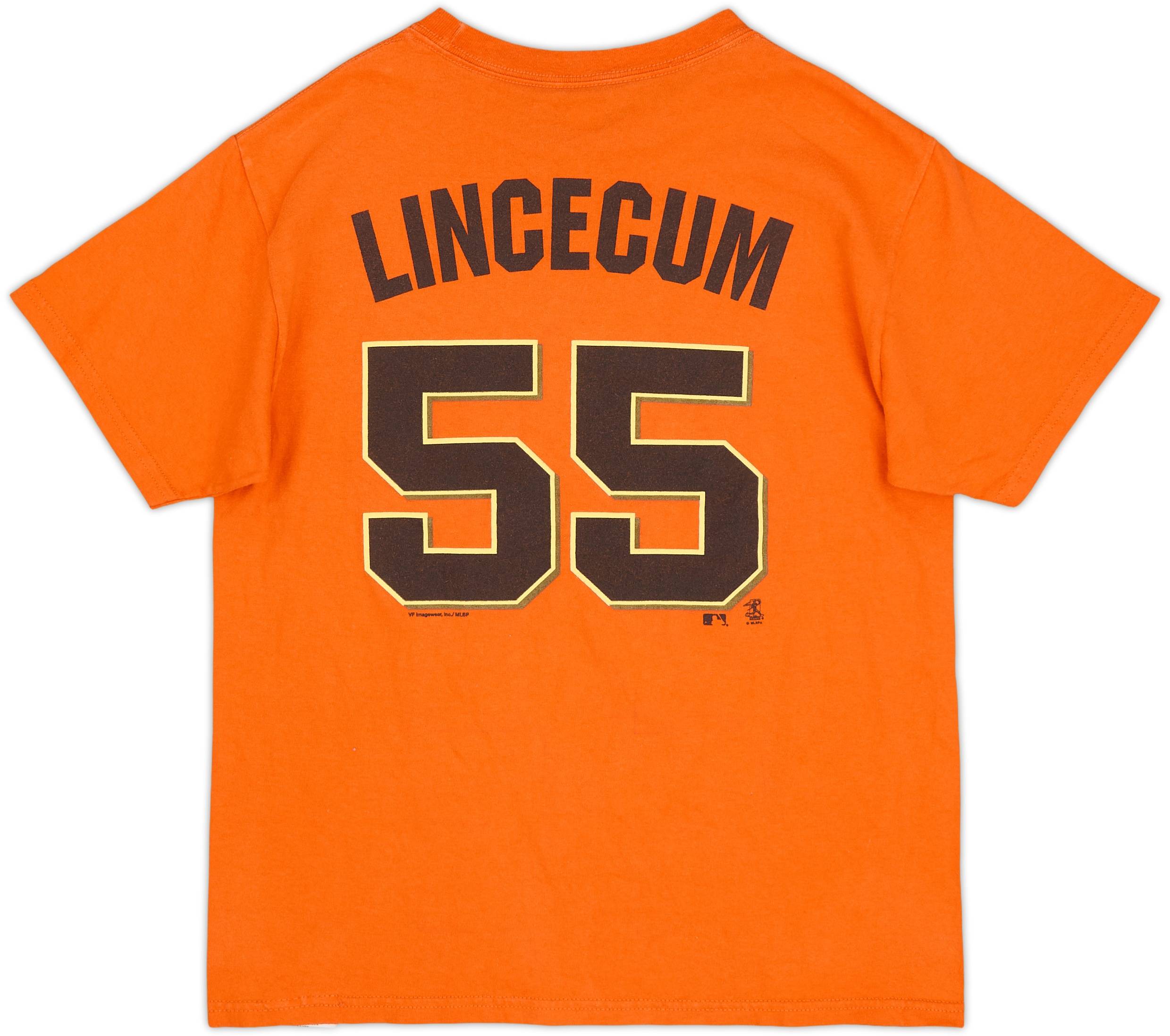 2011 San Francisco Giants Lincecum #55 MLB Tee - 8/10 - (L.Boys) 2011 San Francisco Giants Lincecum #55 MLB Tee - 8/10 - (L.Boys)
