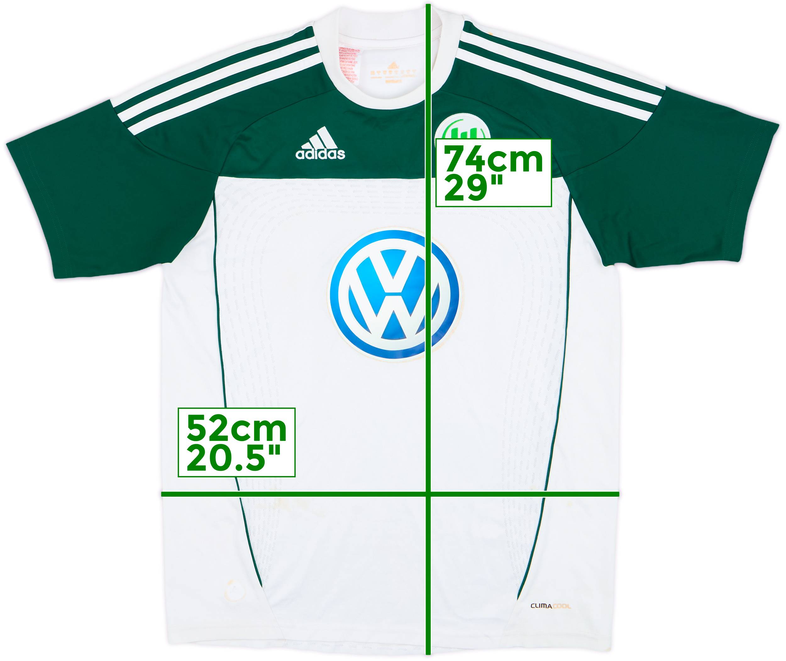2010-11 Wolfsburg Home Shirt - 6/10 - (XL.Boys)