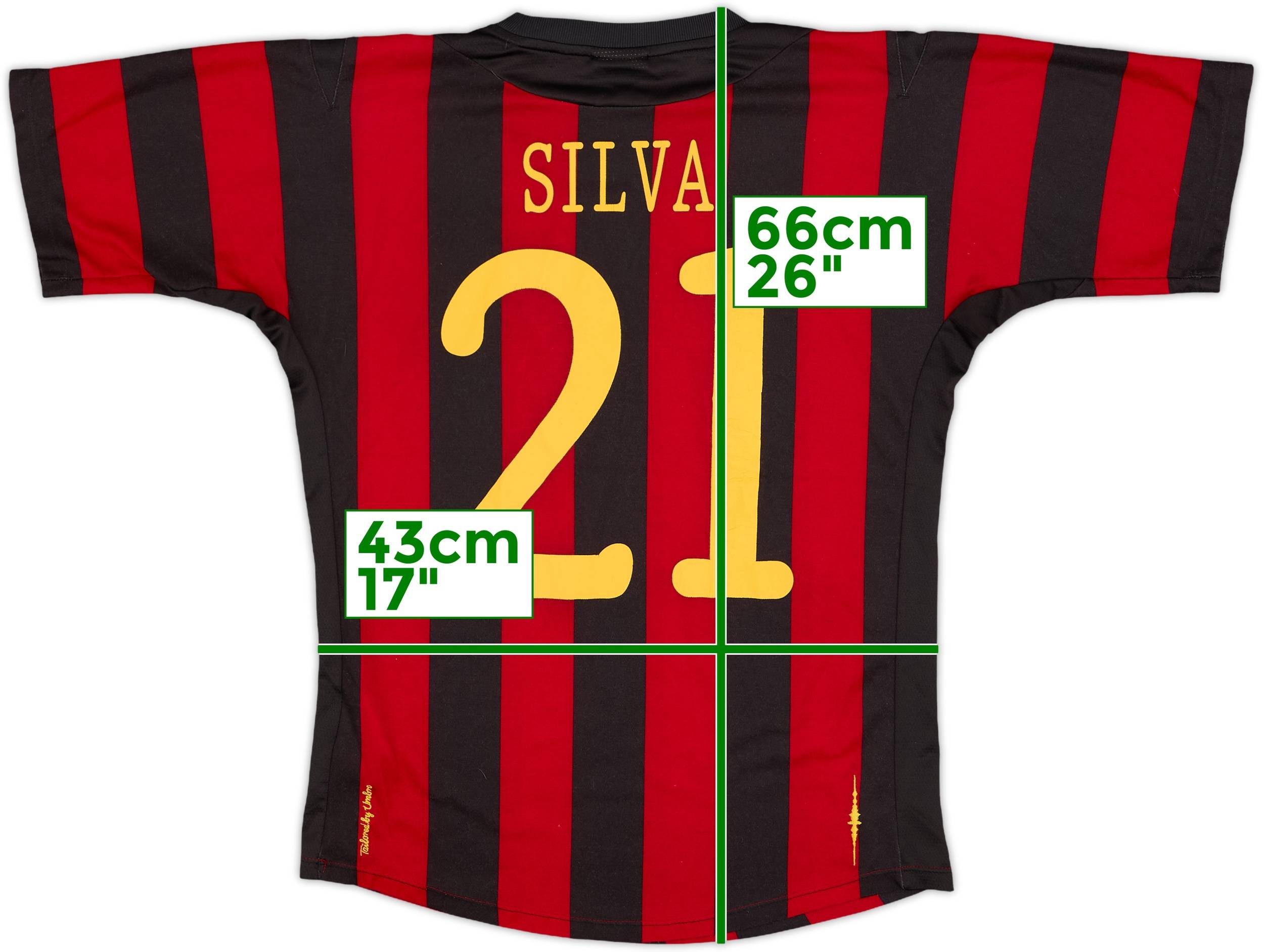 2011-12 Manchester City Away Shirt Silva #21 - 7/10 - (XS)