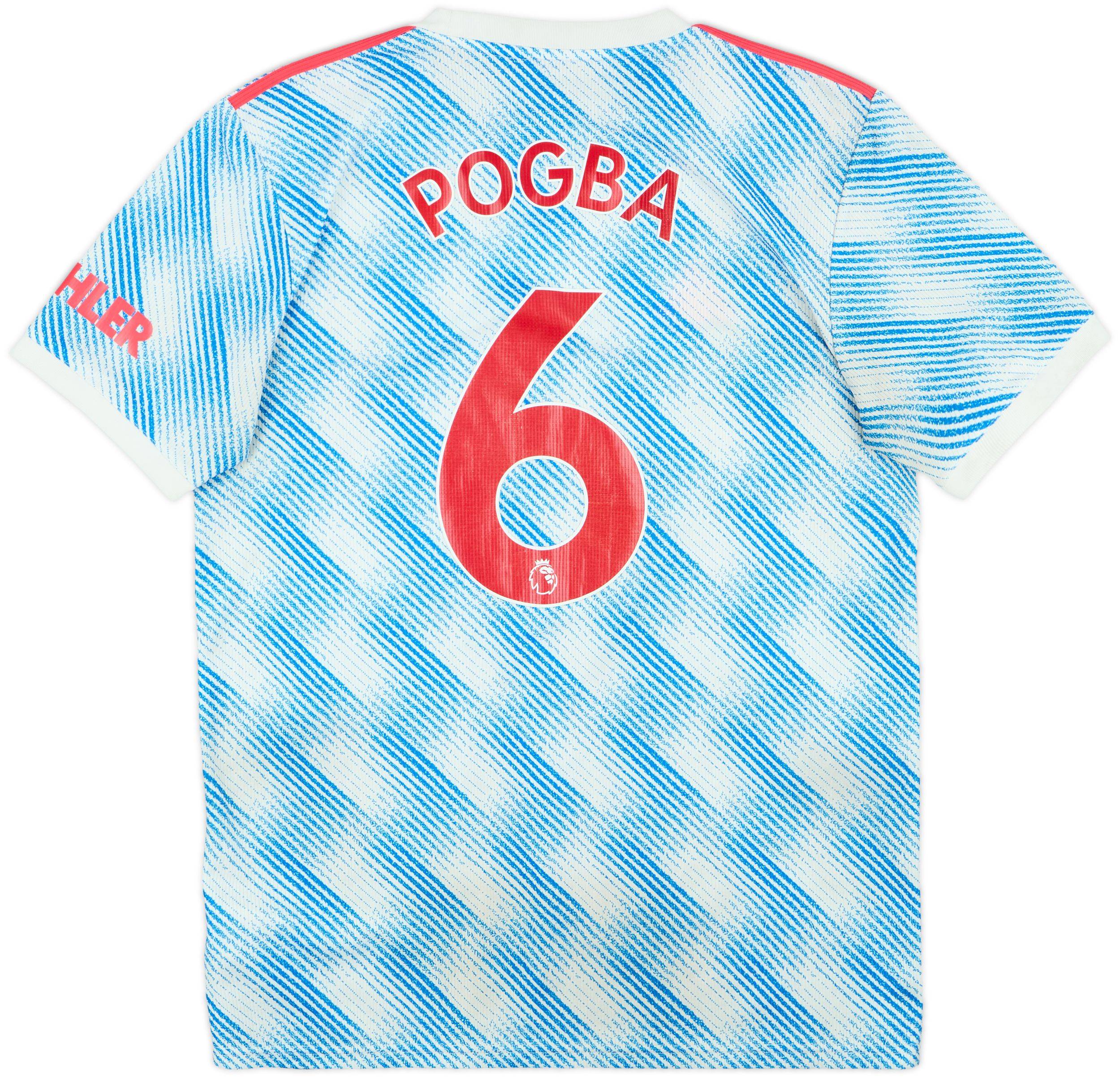 2021-22 Manchester United Away Shirt Pogba #6 5/10 (M)