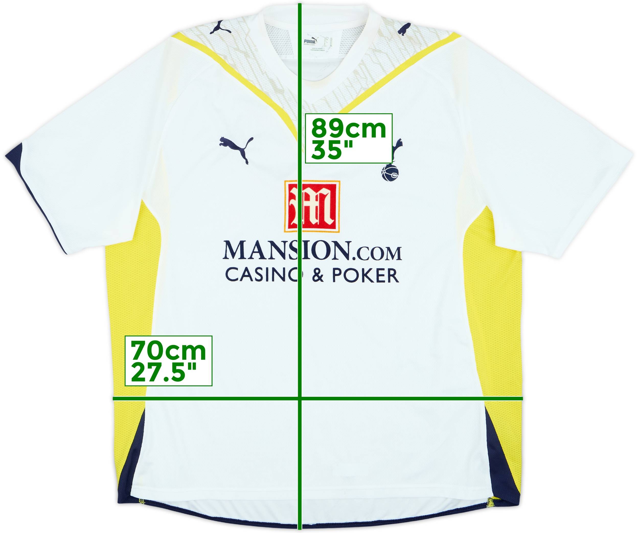 2009-10 Tottenham Home Shirt - 5/10 - (XL)