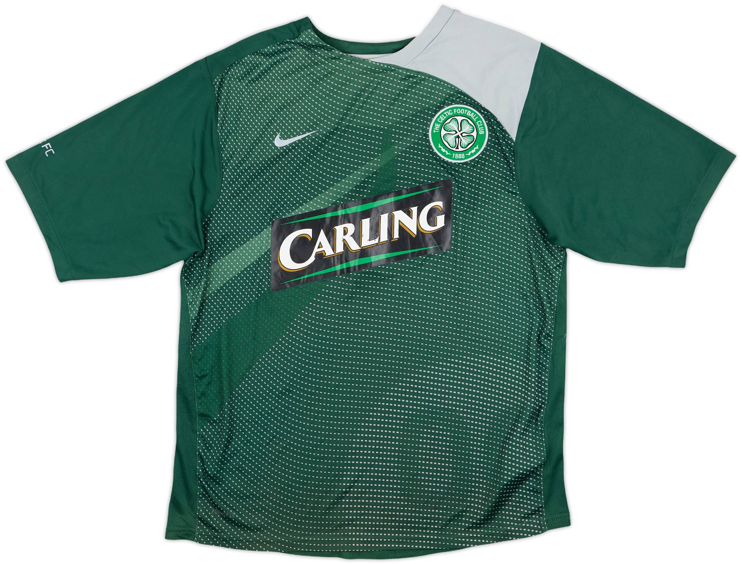 Celtic FC 緑白ストライプシャツ CARLING Celtic FC 緑白ストライプシャツ CARLING