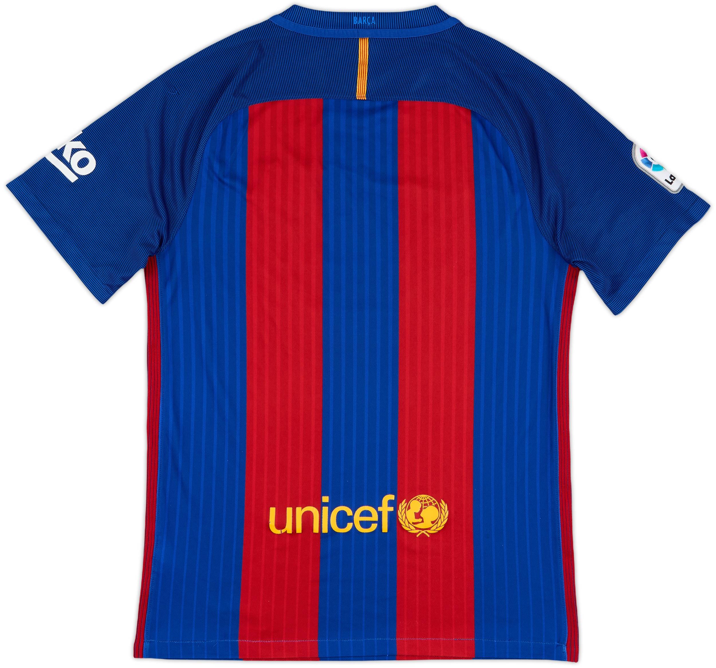 2016-17 Barcelona Home Shirt - 5/10 - (S)