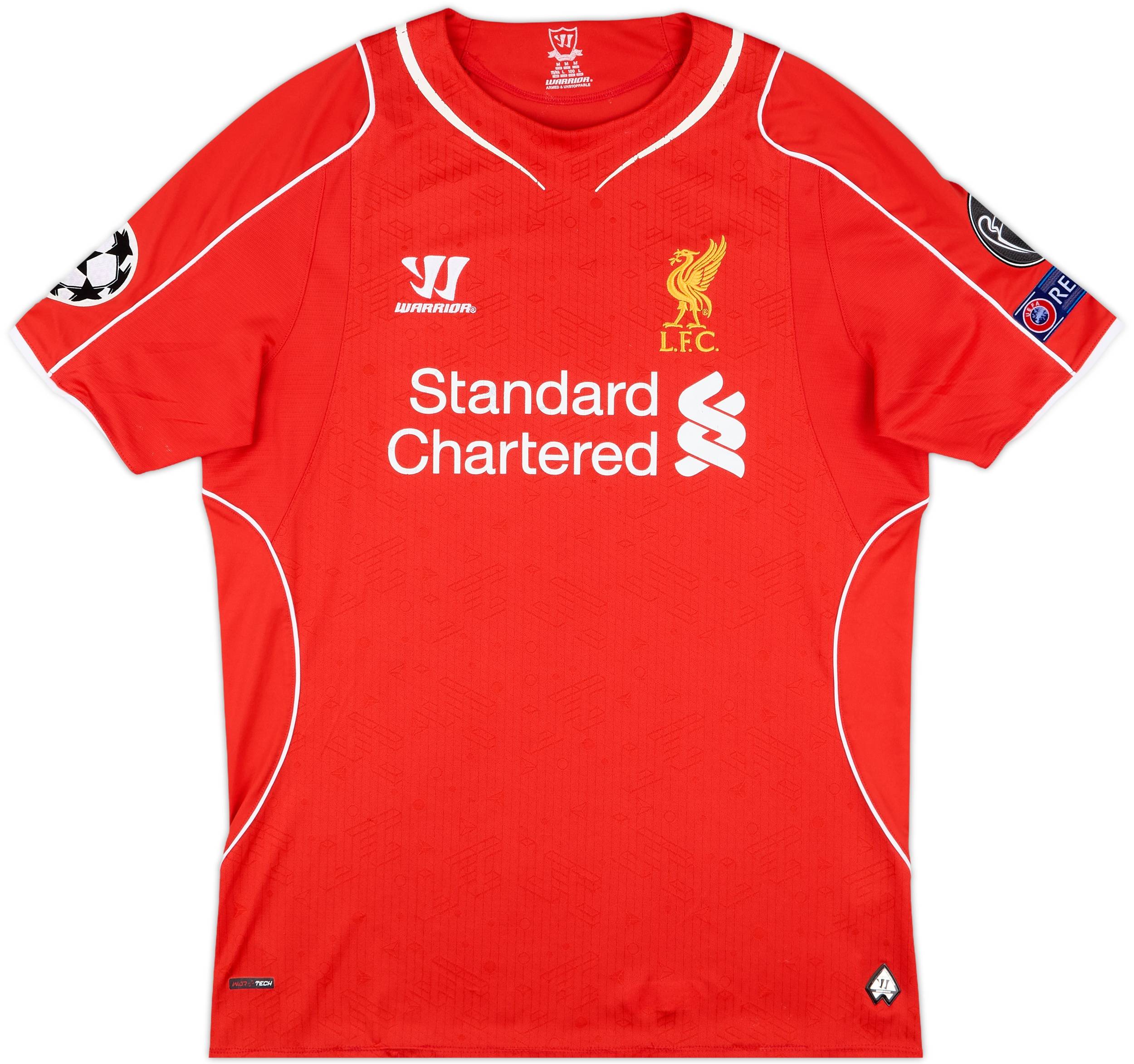 2014-15 Liverpool Home Shirt 6/10 (M)